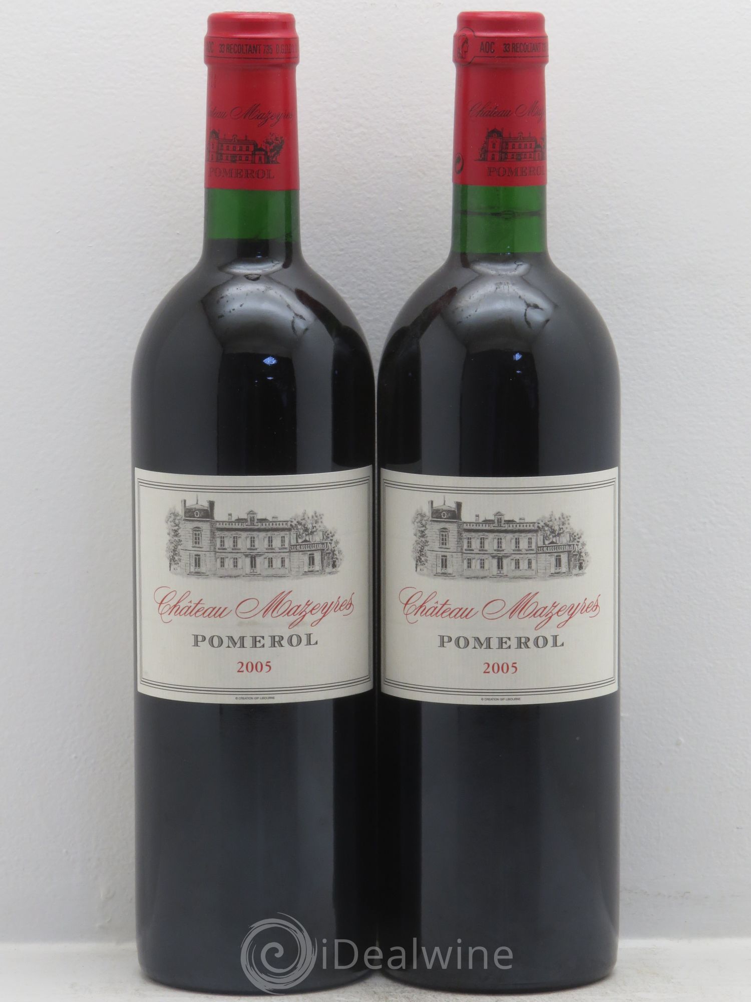 Château Mazeyres 2005 - Lot de 2 bouteilles - 0