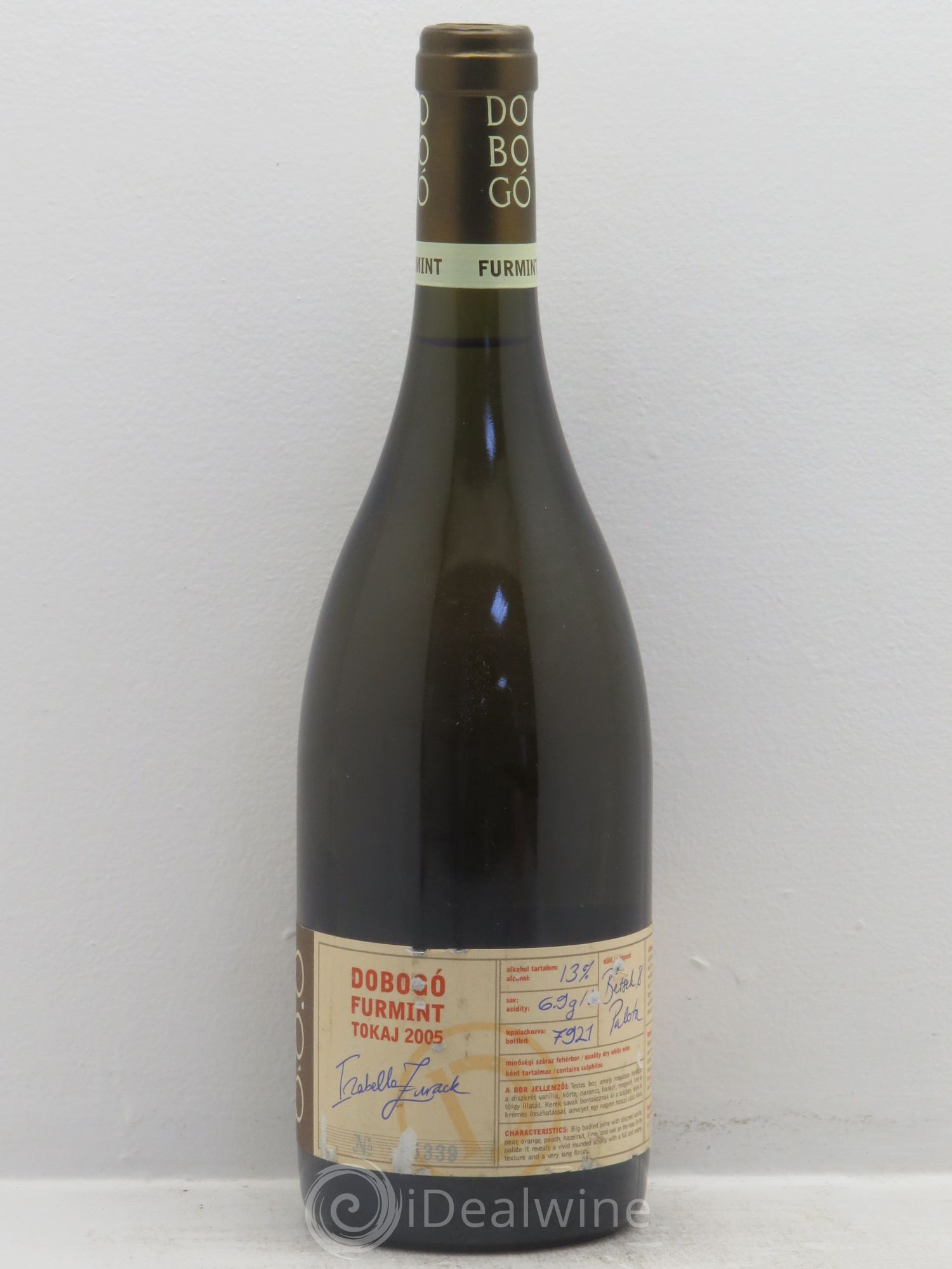 Tokaji Furmint Dobogo 2005 - Posten von 1 Flasche - 0