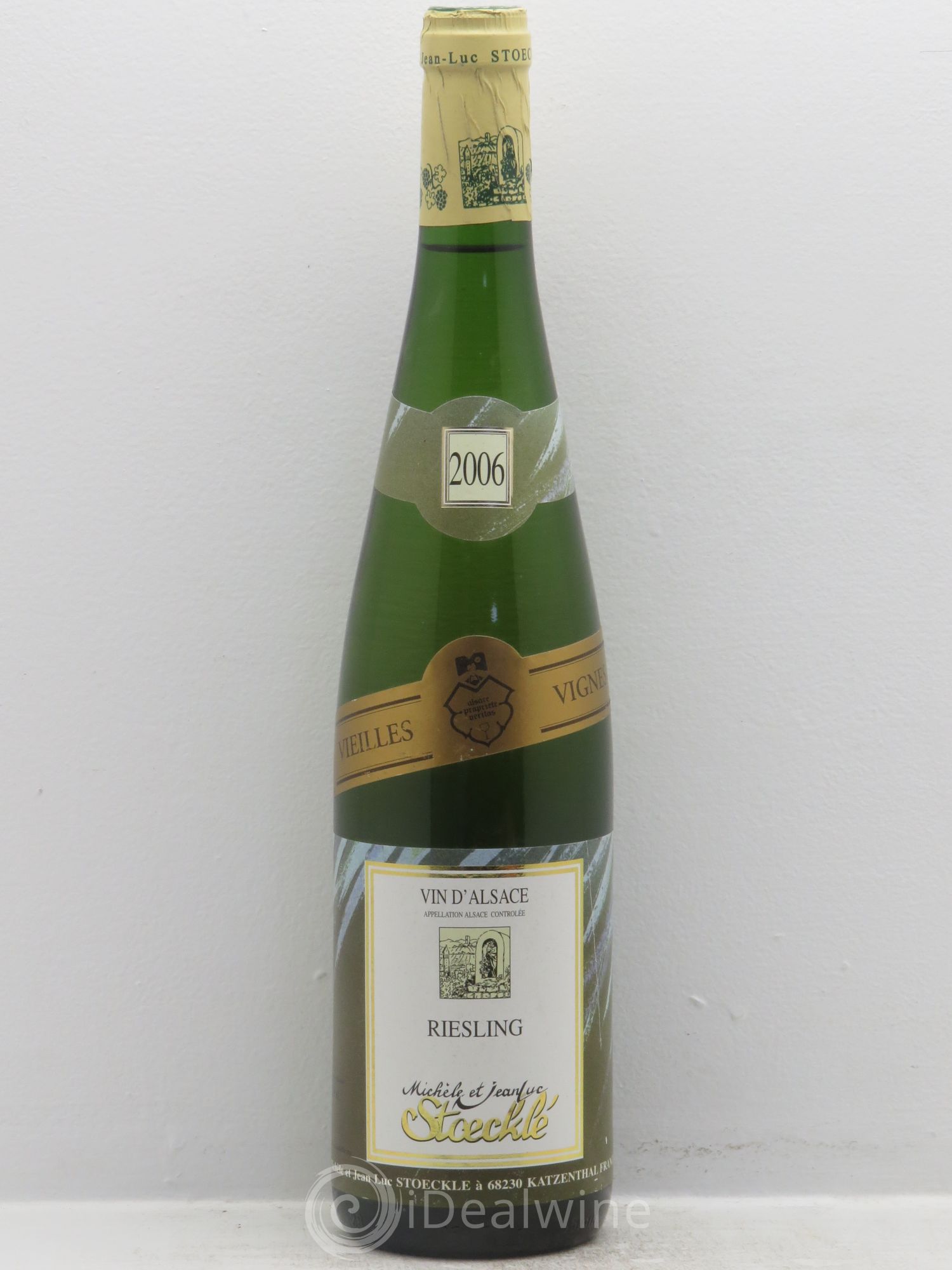 Riesling Vieilles Vignes -Domaine M et J-L Stoeckle 2006 - Posten von 1 Flasche - 0