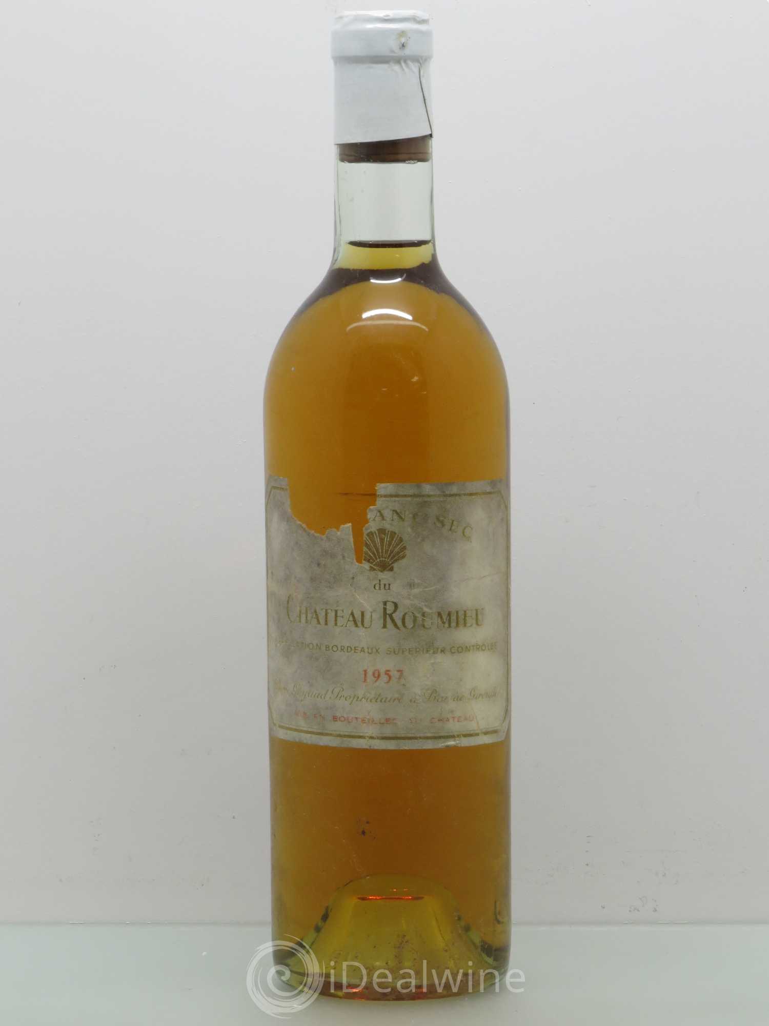 Divers Château Roumieu (sans prix de réserve) 1957 - Posten von 1 Flasche - 0
