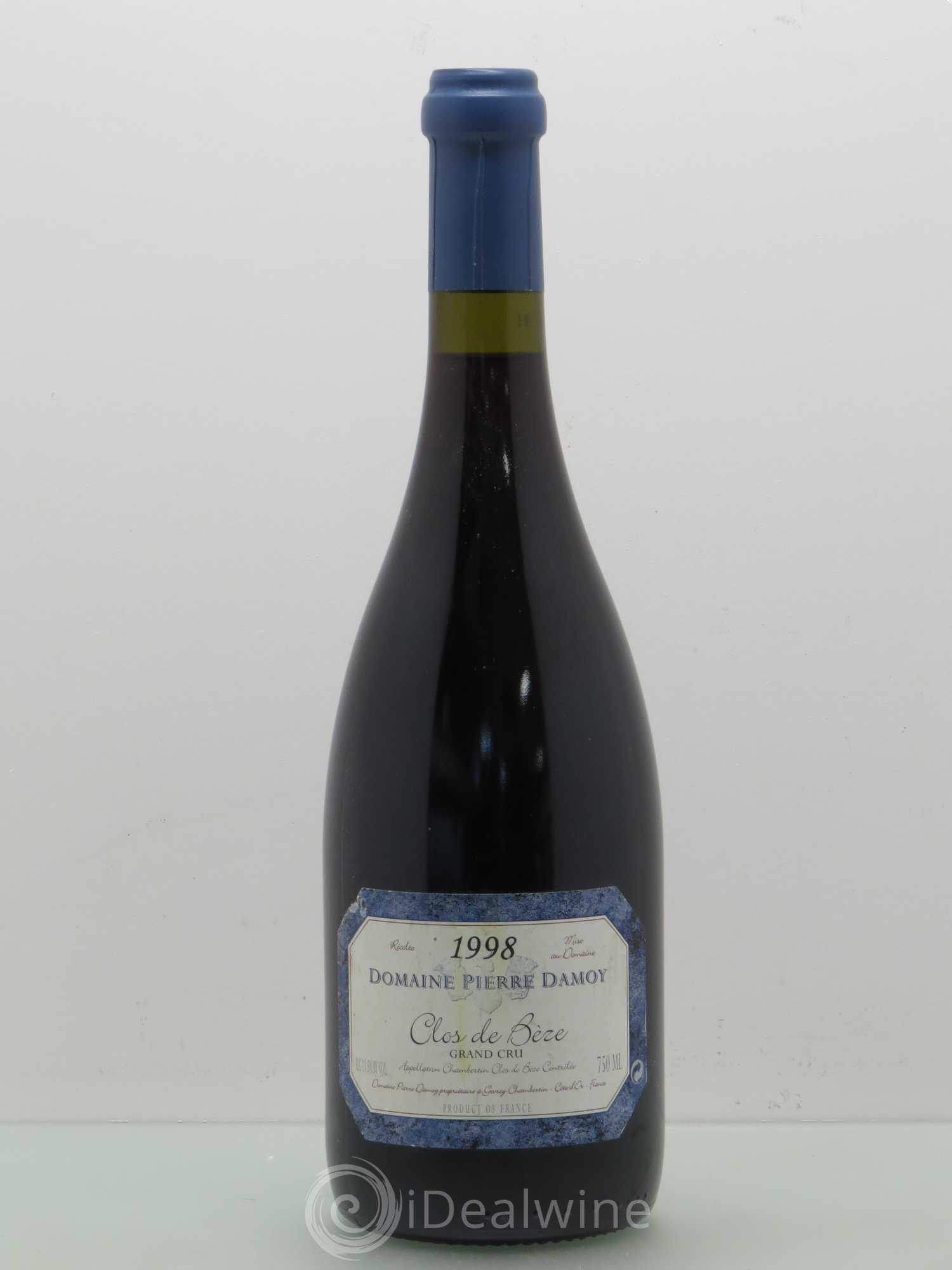 Chambertin Clos de Bèze Grand Cru Pierre Damoy (sans prix de réserve) 1998 - Lot de 1 bouteille - 0