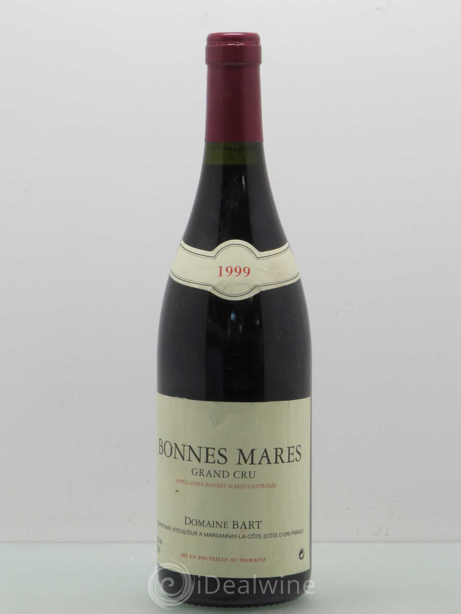 Bonnes-Mares Grand Cru Bart (Domaine) 1999 - Lot de 1 bouteille - 0