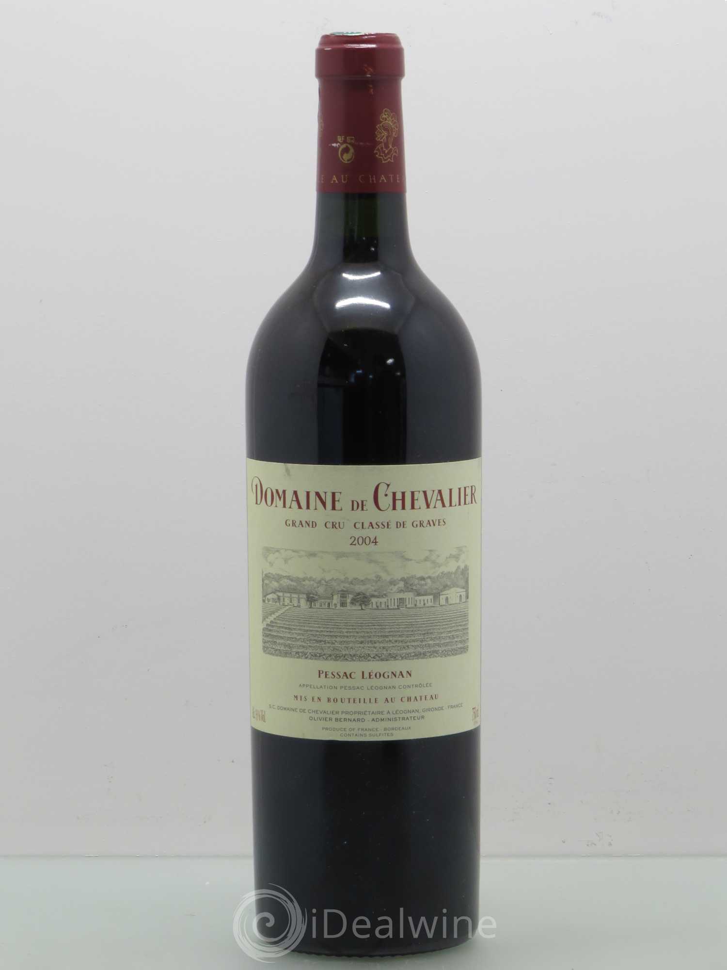 Domaine de Chevalier Cru Classé de Graves 2004 - Lot de 1 bouteille - 0