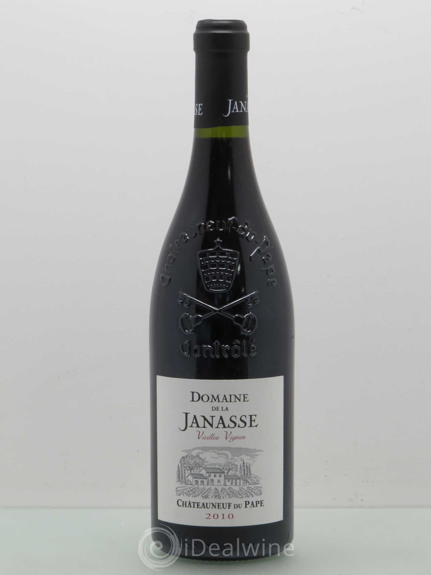 Châteauneuf-du-Pape Cuvée Vieilles Vignes La Janasse (Domaine de) 2010 - Lot de 1 bouteille - 0