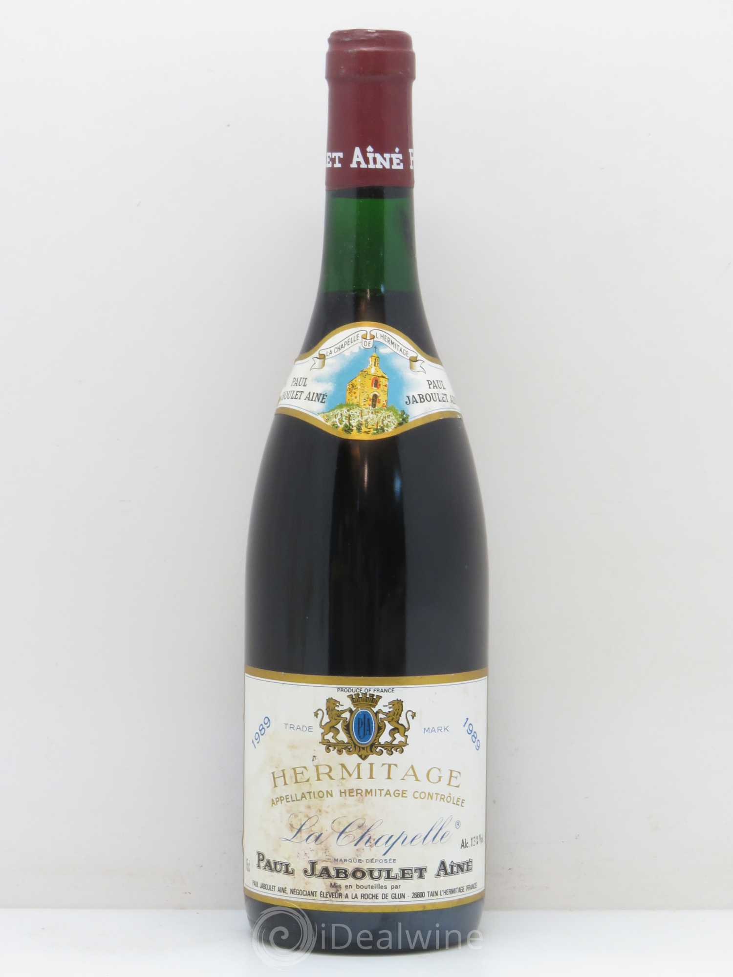 Hermitage La Chapelle Paul Jaboulet Ainé 1989 - Lot de 1 bouteille - 0