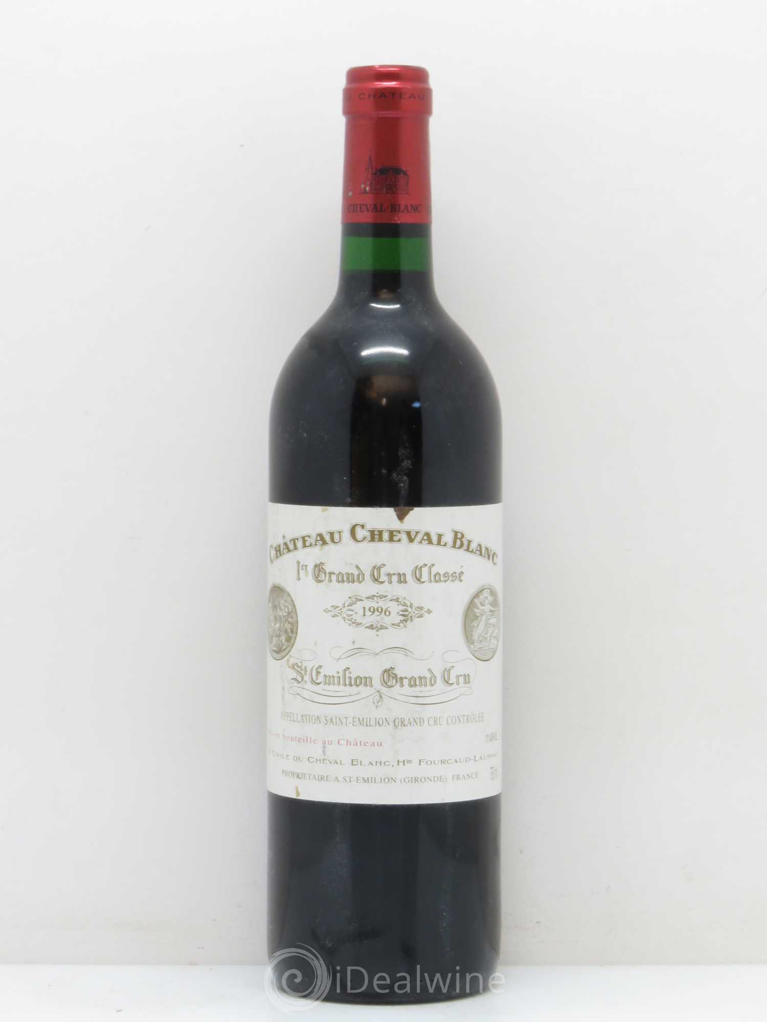 Château Cheval Blanc 1er Grand Cru Classé A 1996 - Lot de 1 bouteille - 0