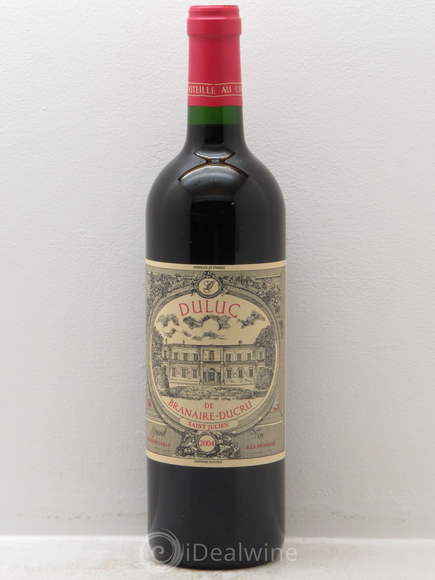 Duluc de Branaire Second Vin 2004 - Lot de 1 bouteille - 0