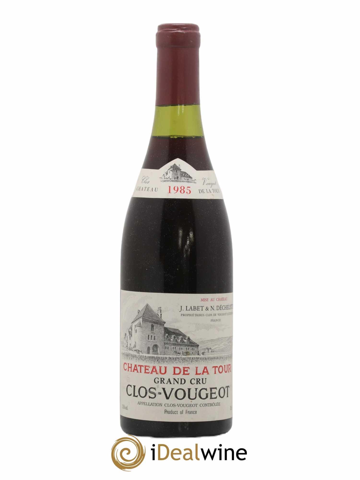 Clos de Vougeot Grand Cru 1985 - Posten von 1 Flasche - 0