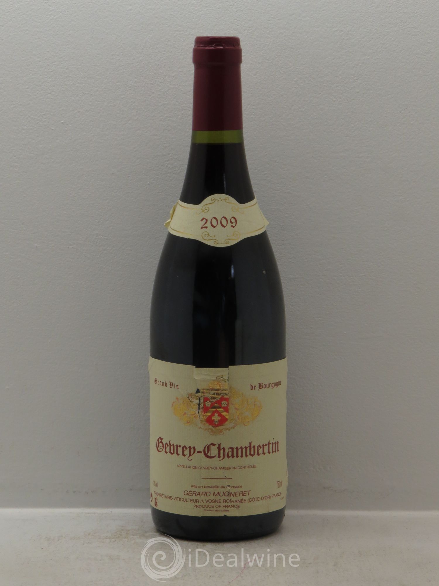 Gevrey-Chambertin Gérard Mugneret 2009 - Lot de 1 bouteille - 0