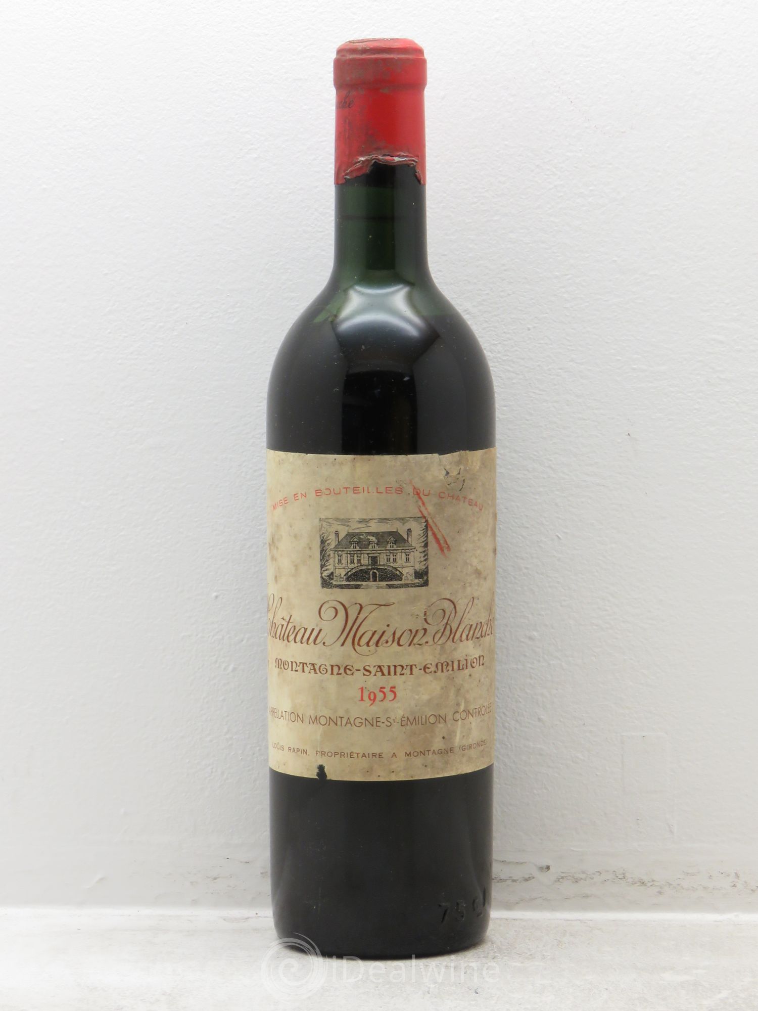 Saint-Émilion Maison Blanche 1955 - Lot de 1 bouteille - 0