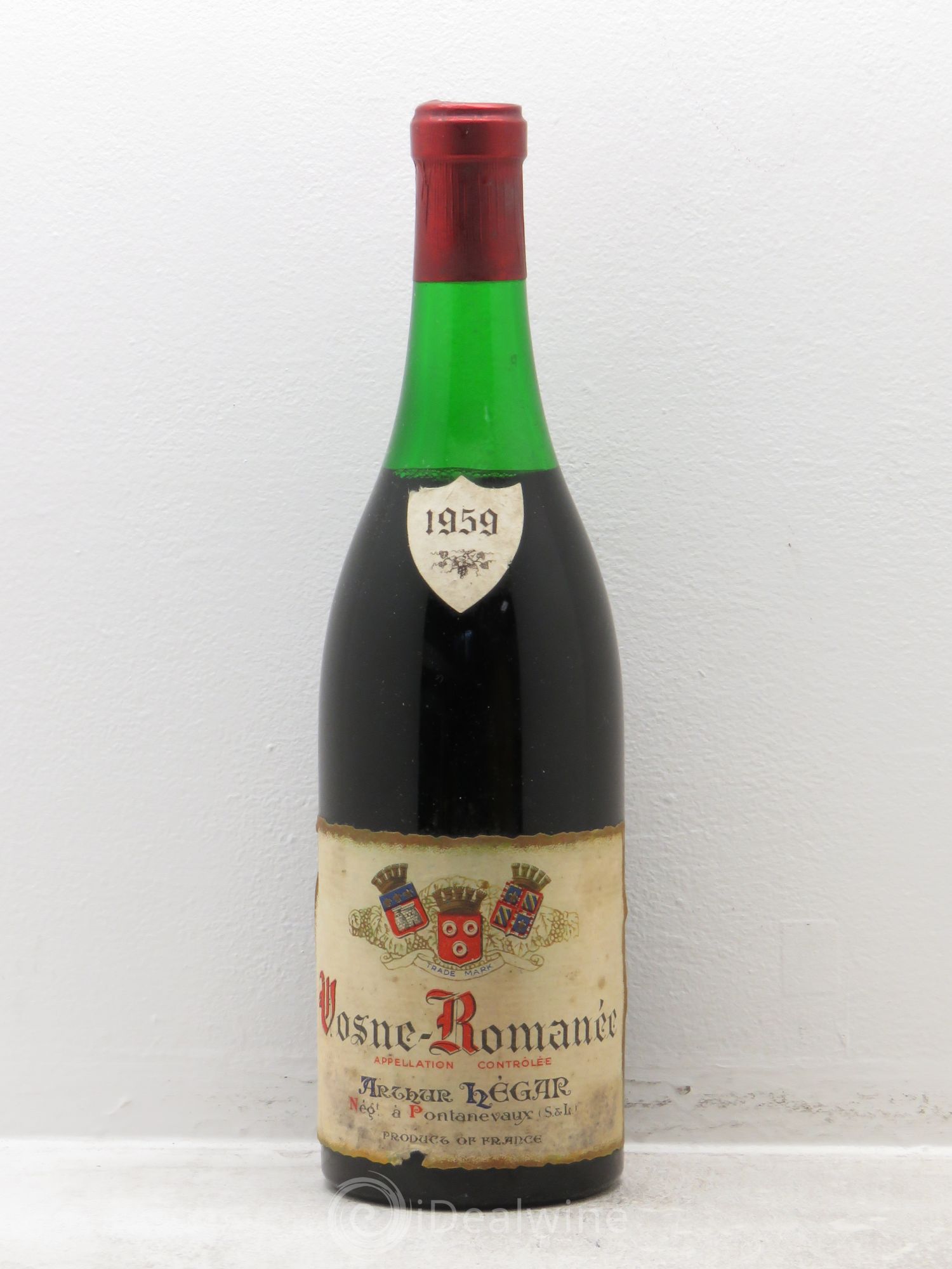 Vosne-Romanée Hegar 1959 - Lot de 1 bouteille - 0