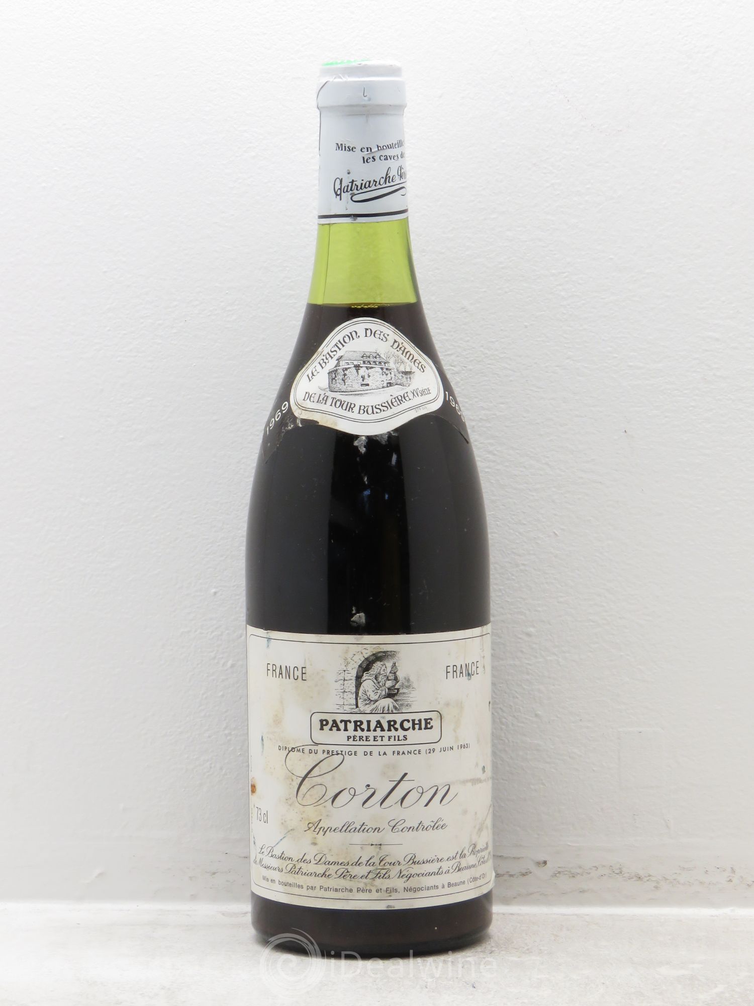 Corton Grand Cru Patriarche 1969 - Lot de 1 bouteille - 0