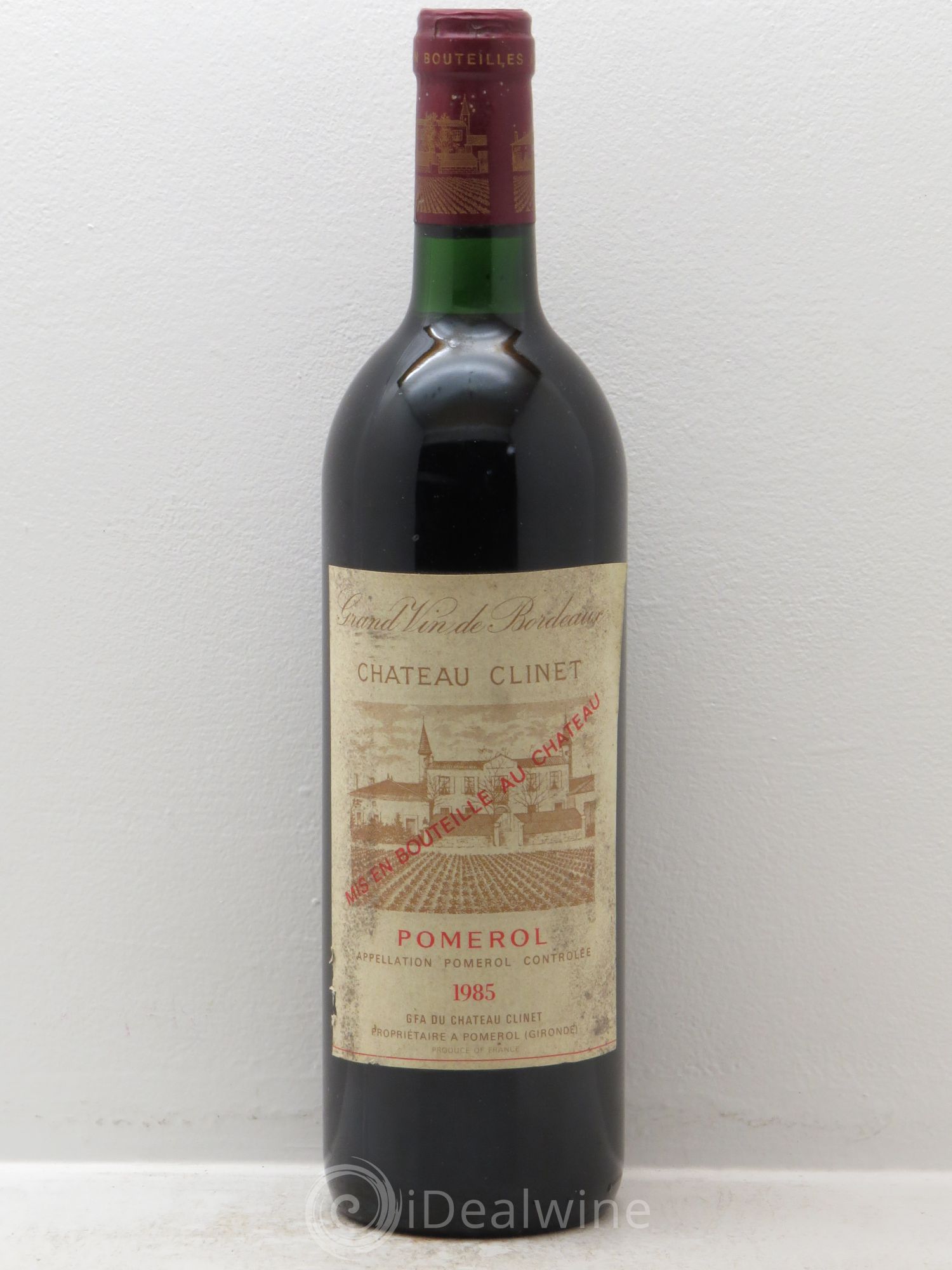 Château Clinet 1985 - Lot de 1 bouteille - 0