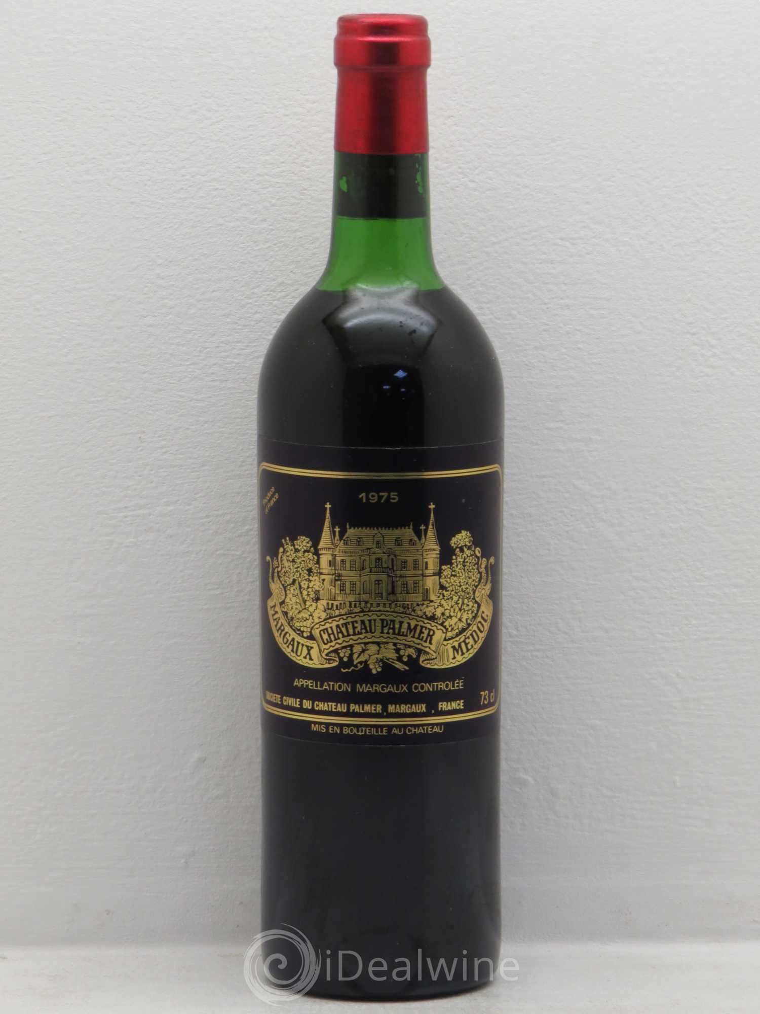 Château Palmer 3ème Grand Cru Classé 1975 - Lot de 1 bouteille - 0