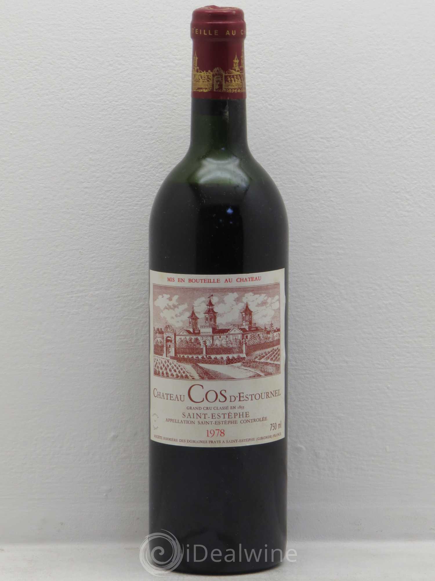 Cos d'Estournel 2ème Grand Cru Classé 1978 - Lot de 1 bouteille - 0