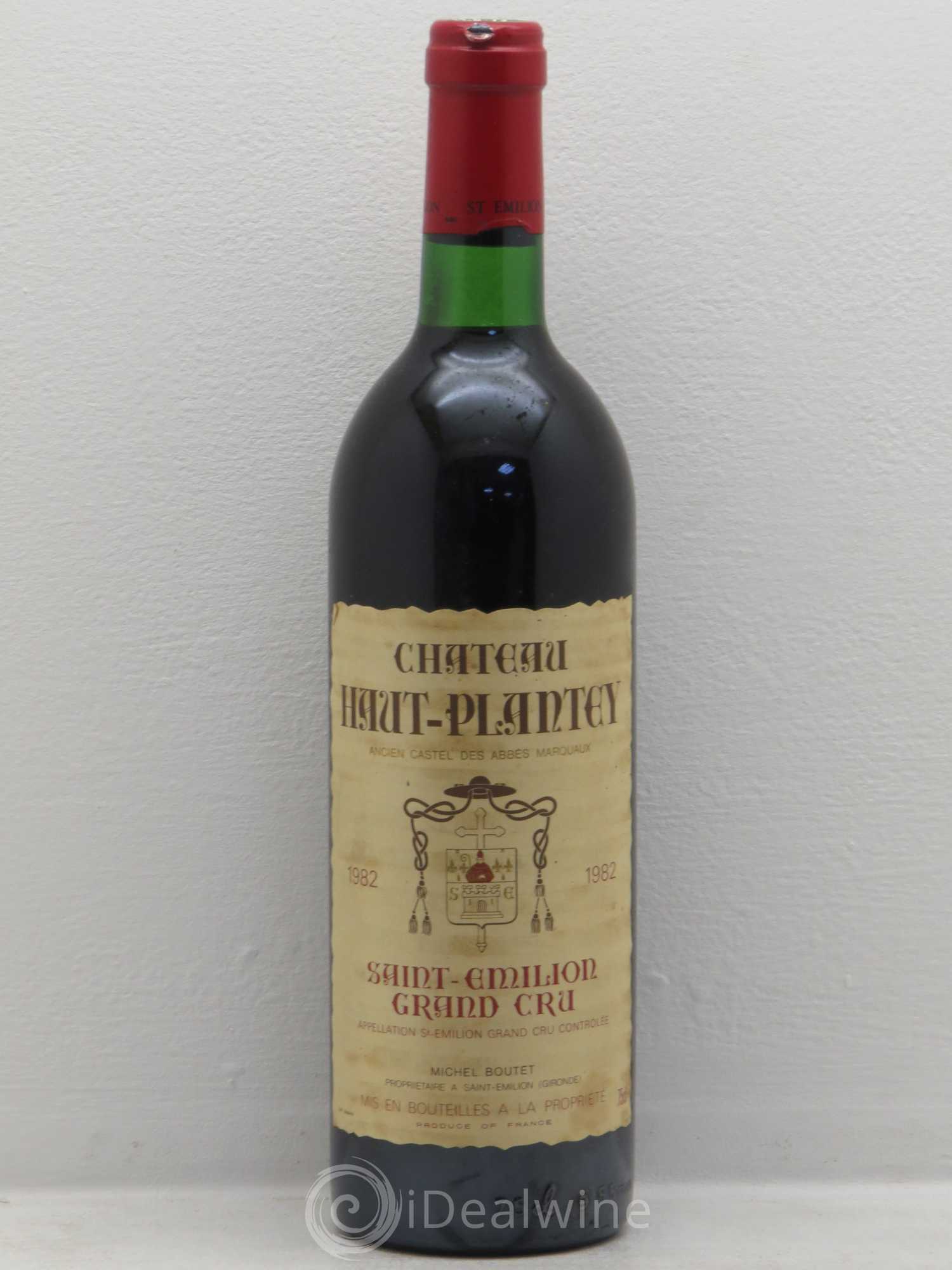Saint-Émilion Château Haut Plantey (sans prix de réserve) 1982 - Posten von 1 Flasche - 0