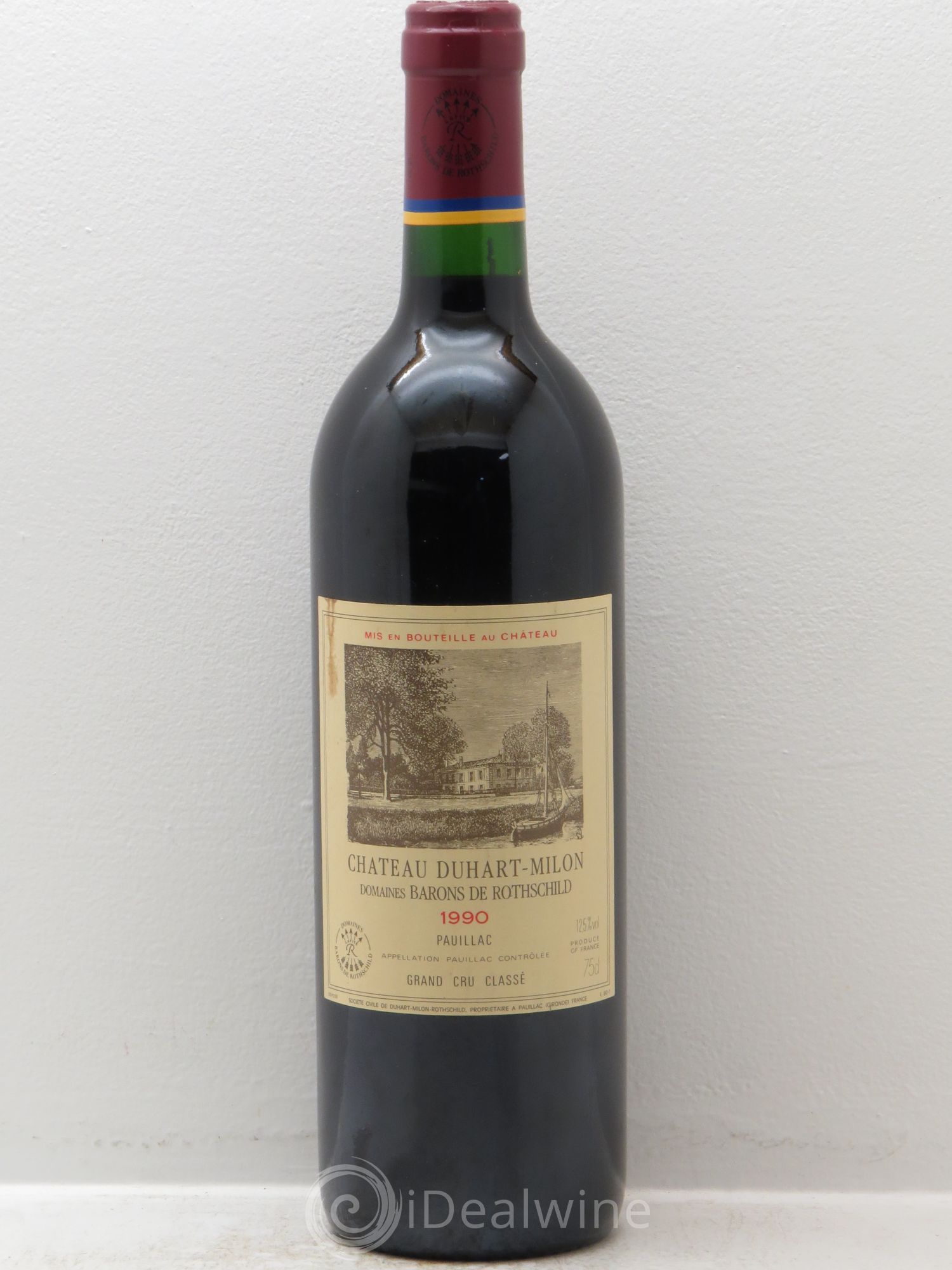 Château Duhart-Milon 4ème Grand Cru Classé 1990 - Lot de 1 bouteille - 0