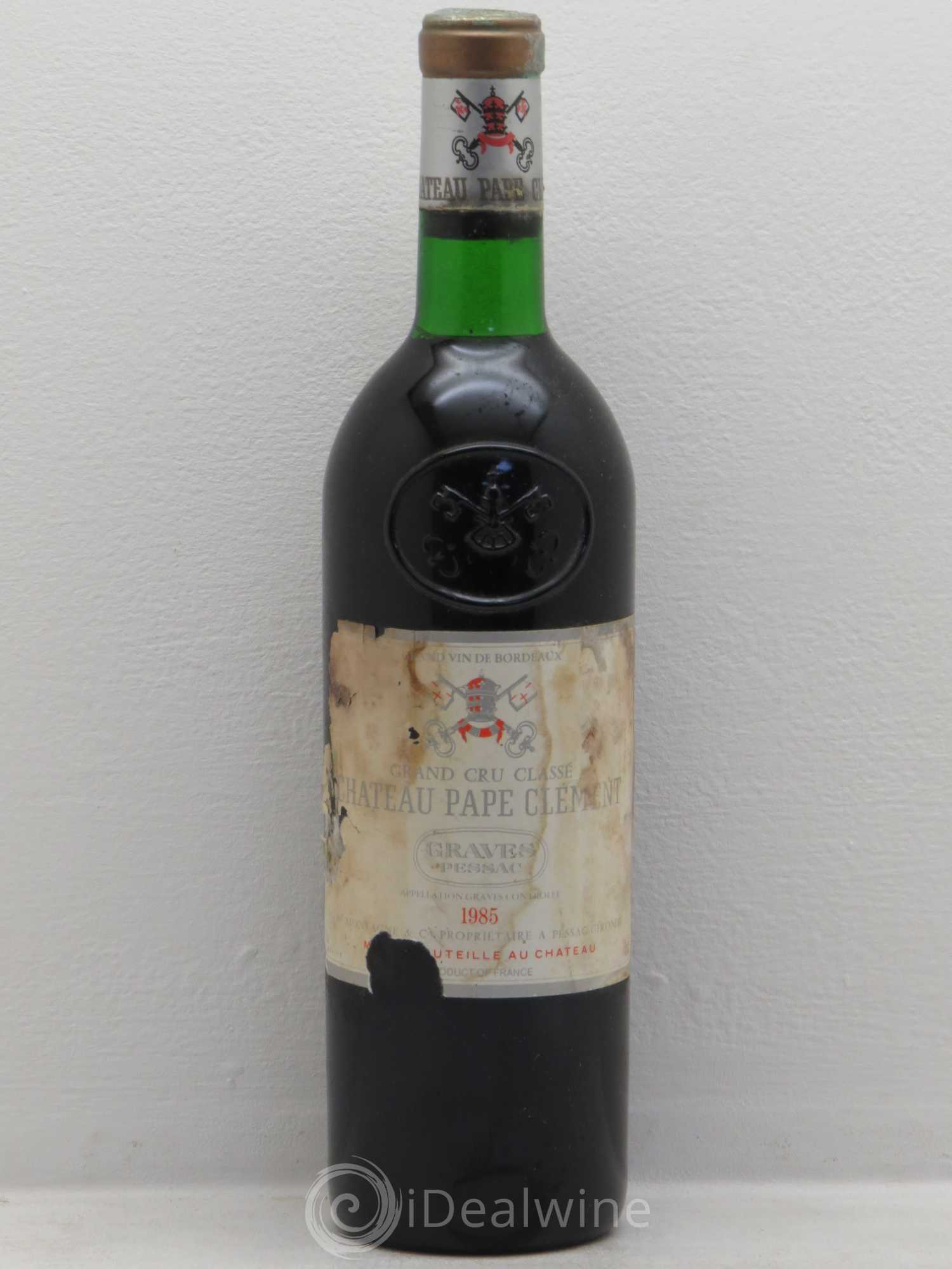 Château Pape Clément Cru Classé de Graves 1985 - Lot de 1 bouteille - 0