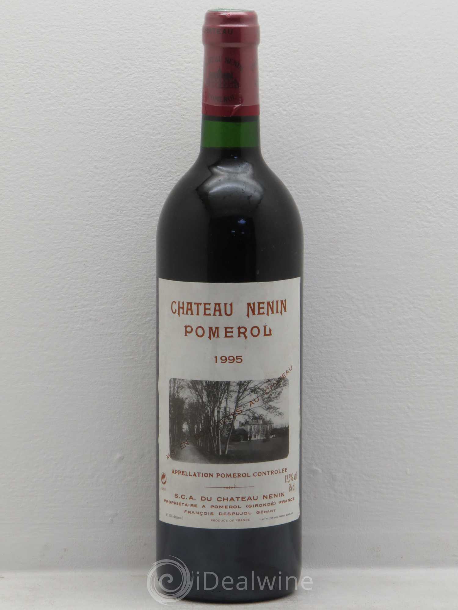 Château Nenin 1995 - Lot de 1 bouteille - 0