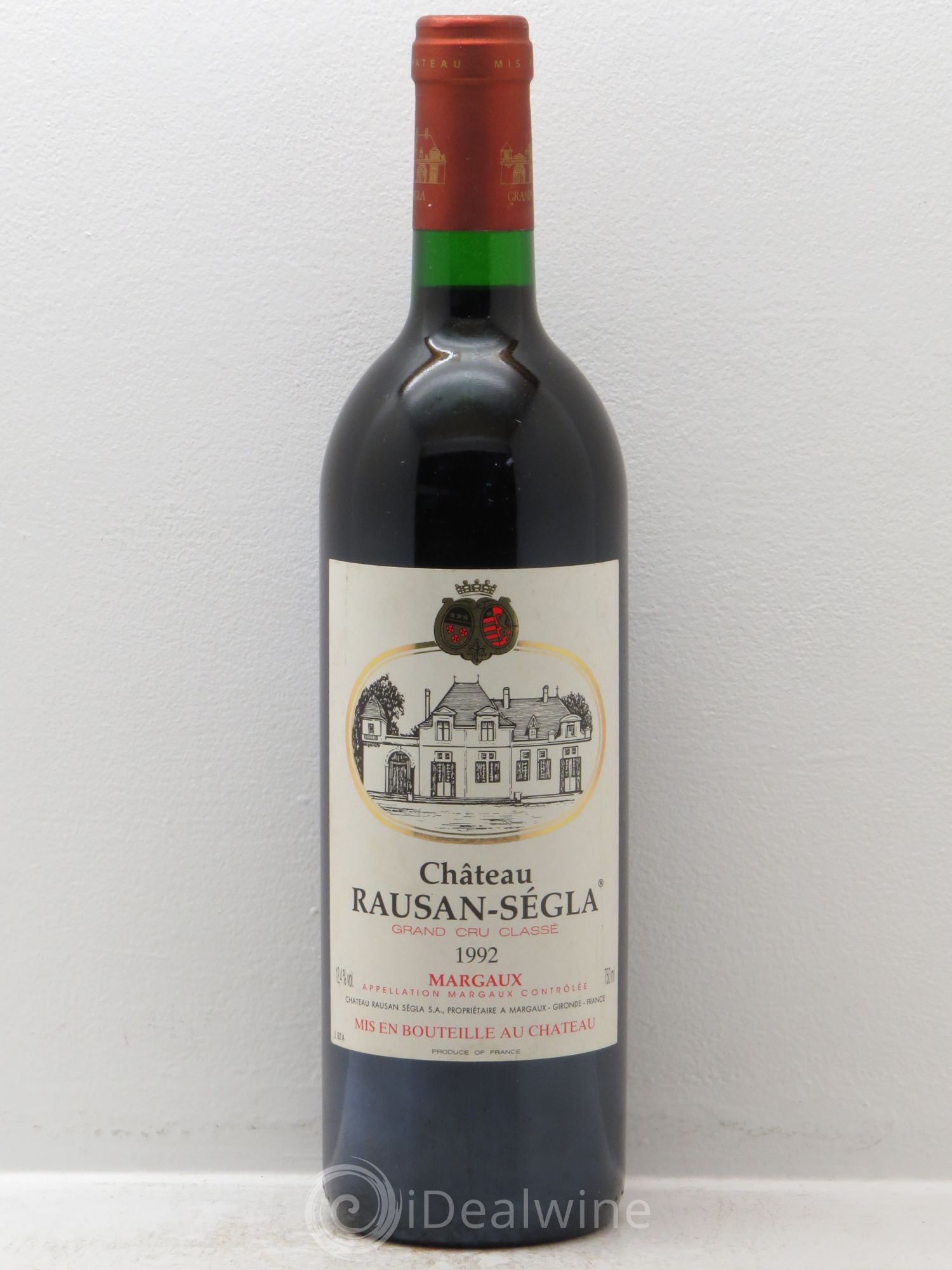 Château Rauzan Ségla Grand Cru Classé 1992 - Lot de 1 bouteille - 0