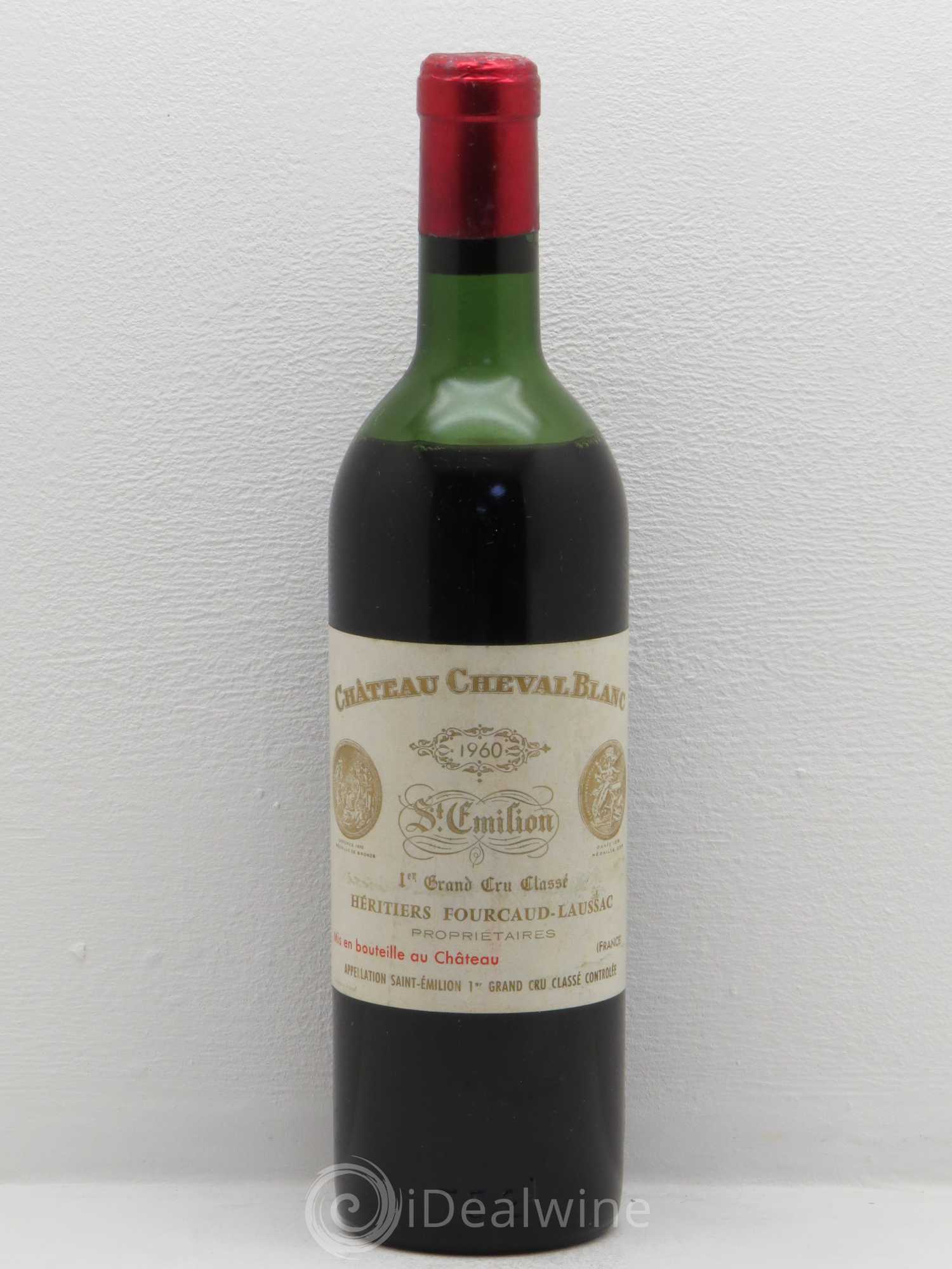 Château Cheval Blanc 1er Grand Cru Classé A 1960 - Lot de 1 bouteille - 0