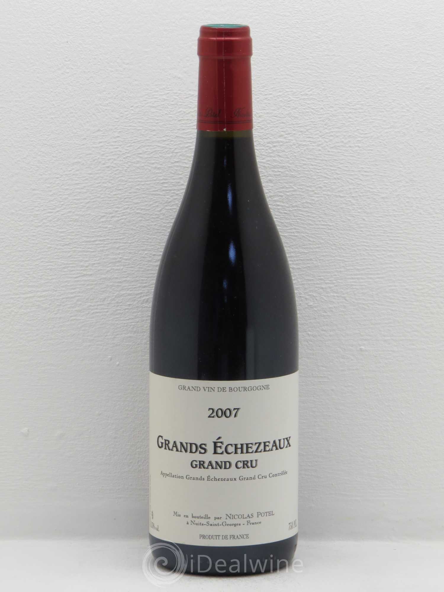 Grands-Echezeaux Grand Cru Nicolas Potel 2007 - Lot de 1 bouteille - 0
