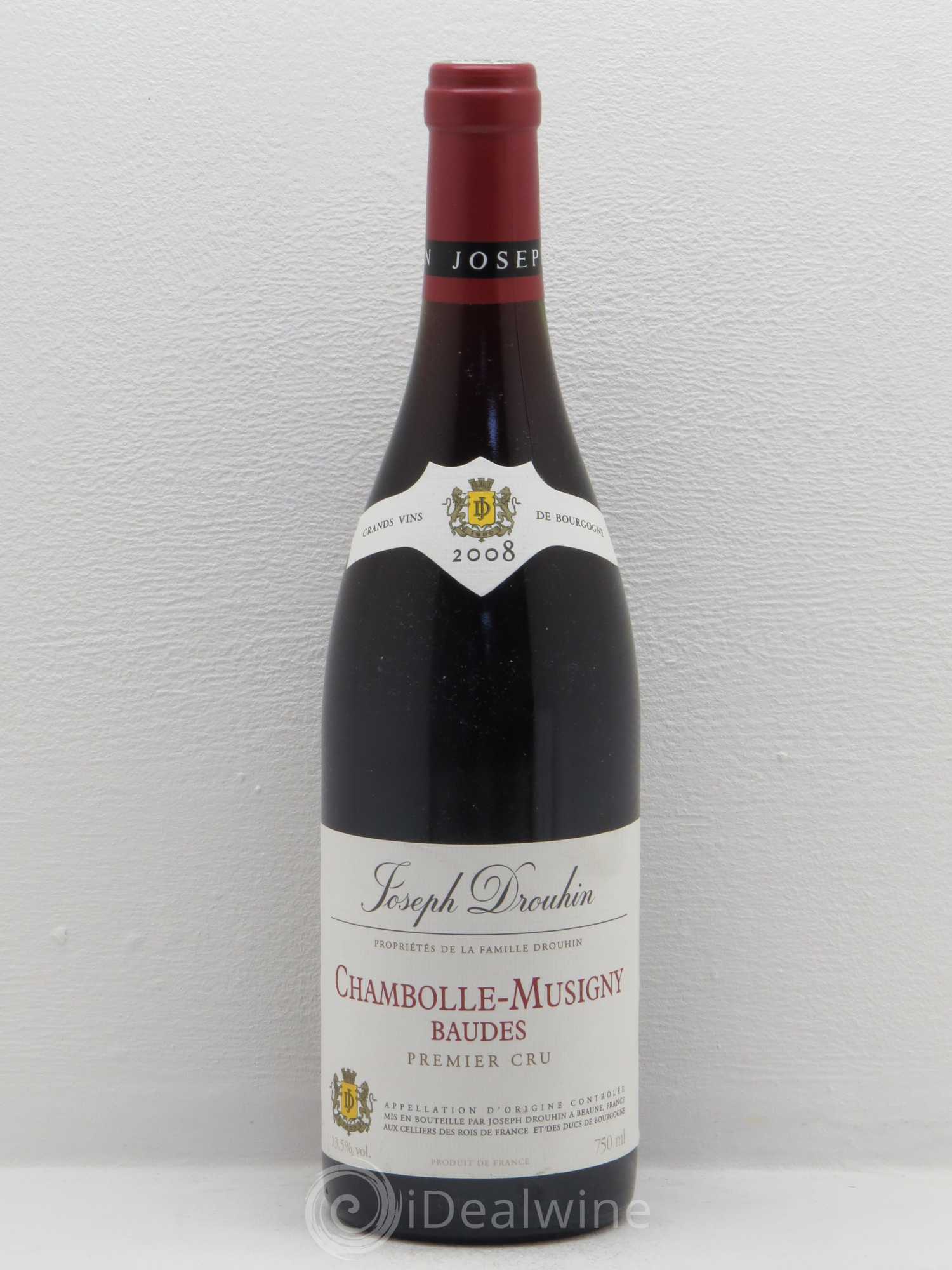 Chambolle-Musigny 1er Cru Les Baudes Domaine Drouhin 2008 - Posten von 1 Flasche - 0