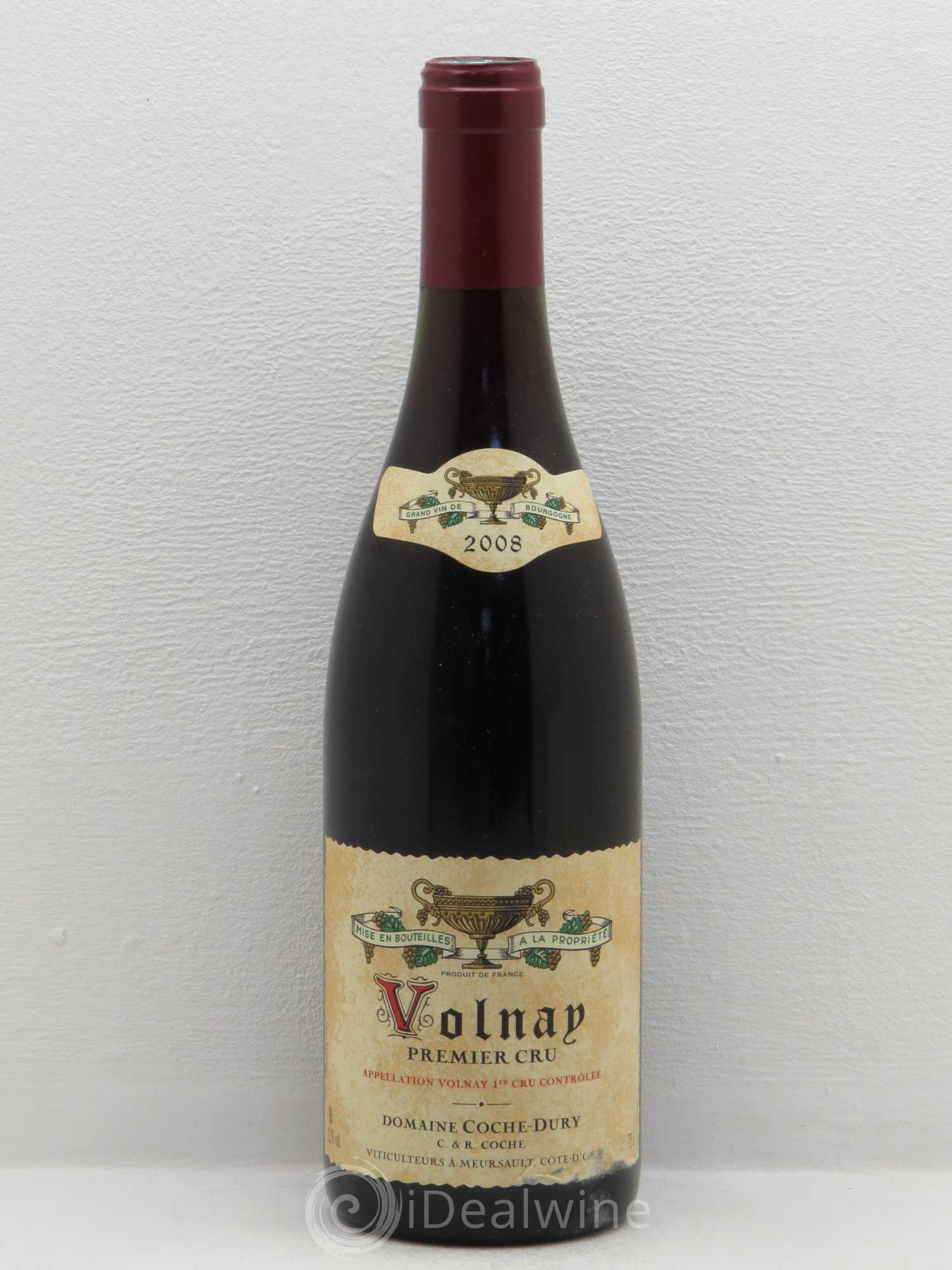 Volnay 1er Cru Coche Dury (Domaine) 2008 - Lot de 1 bouteille - 0