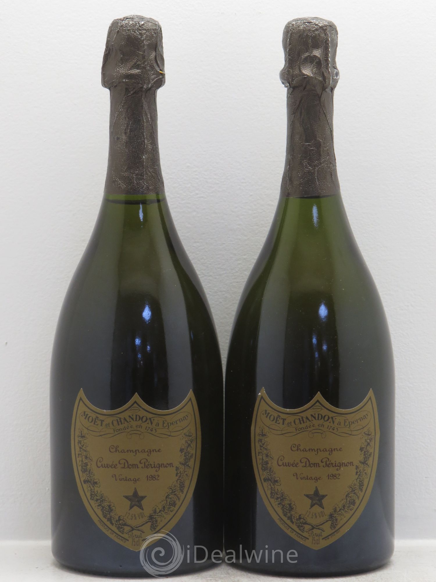 Brut Dom Pérignon 1982 - Lot de 2 bouteilles - 0