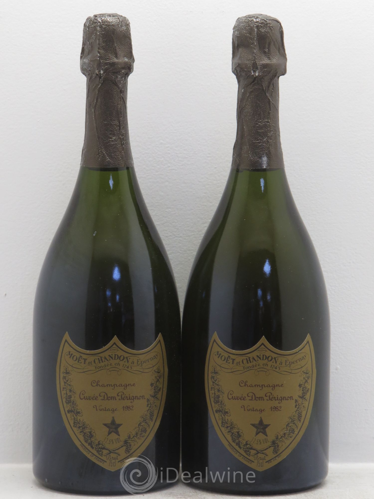 Brut Dom Pérignon 1982 - Lot de 2 bouteilles - 0