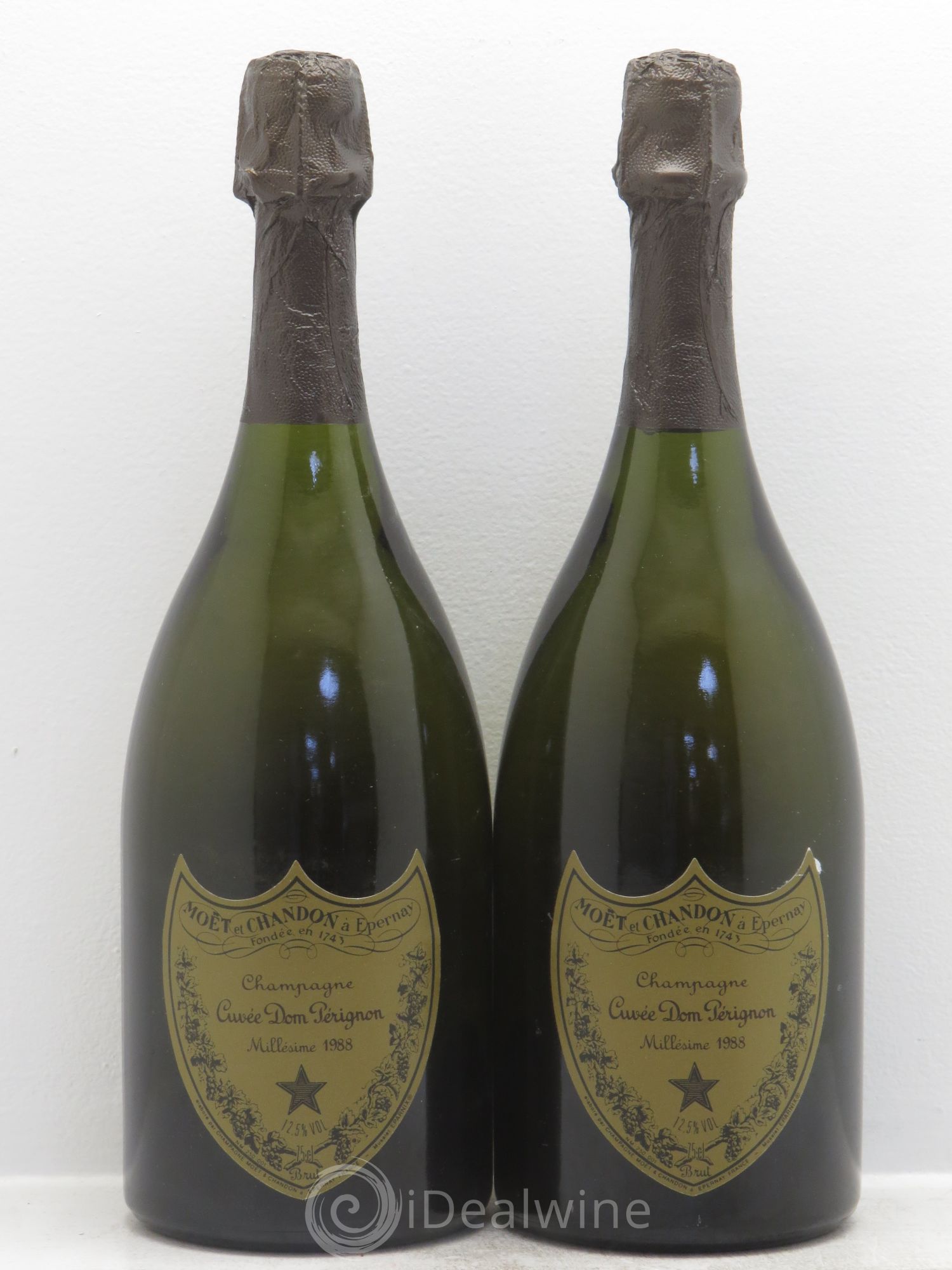 Brut Dom Pérignon 1988 - Lot de 2 bouteilles - 0