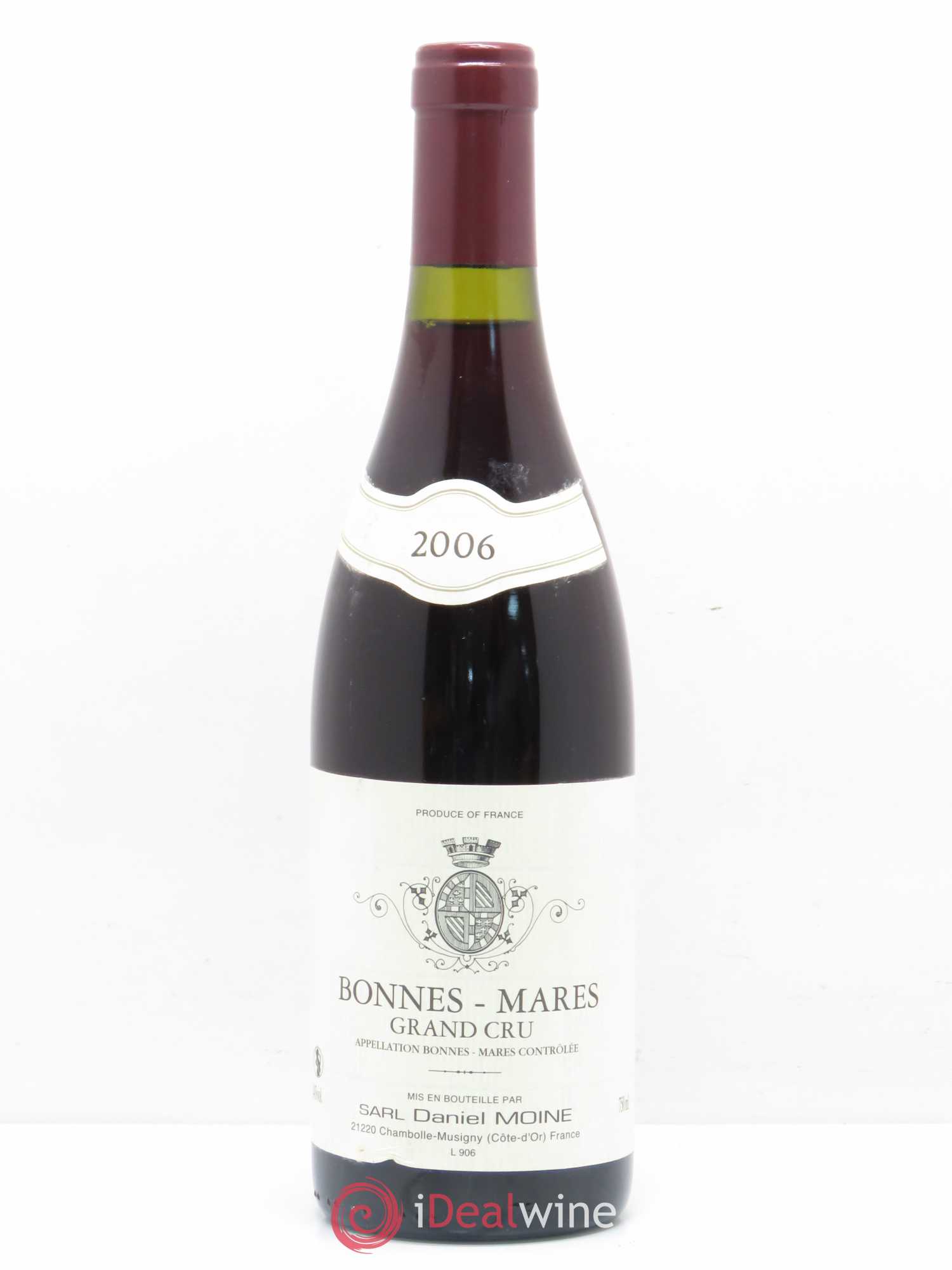 Bonnes-Mares Grand Cru Moine-Hudelot (Domaine) 2006 - Lot de 1 bouteille - 0