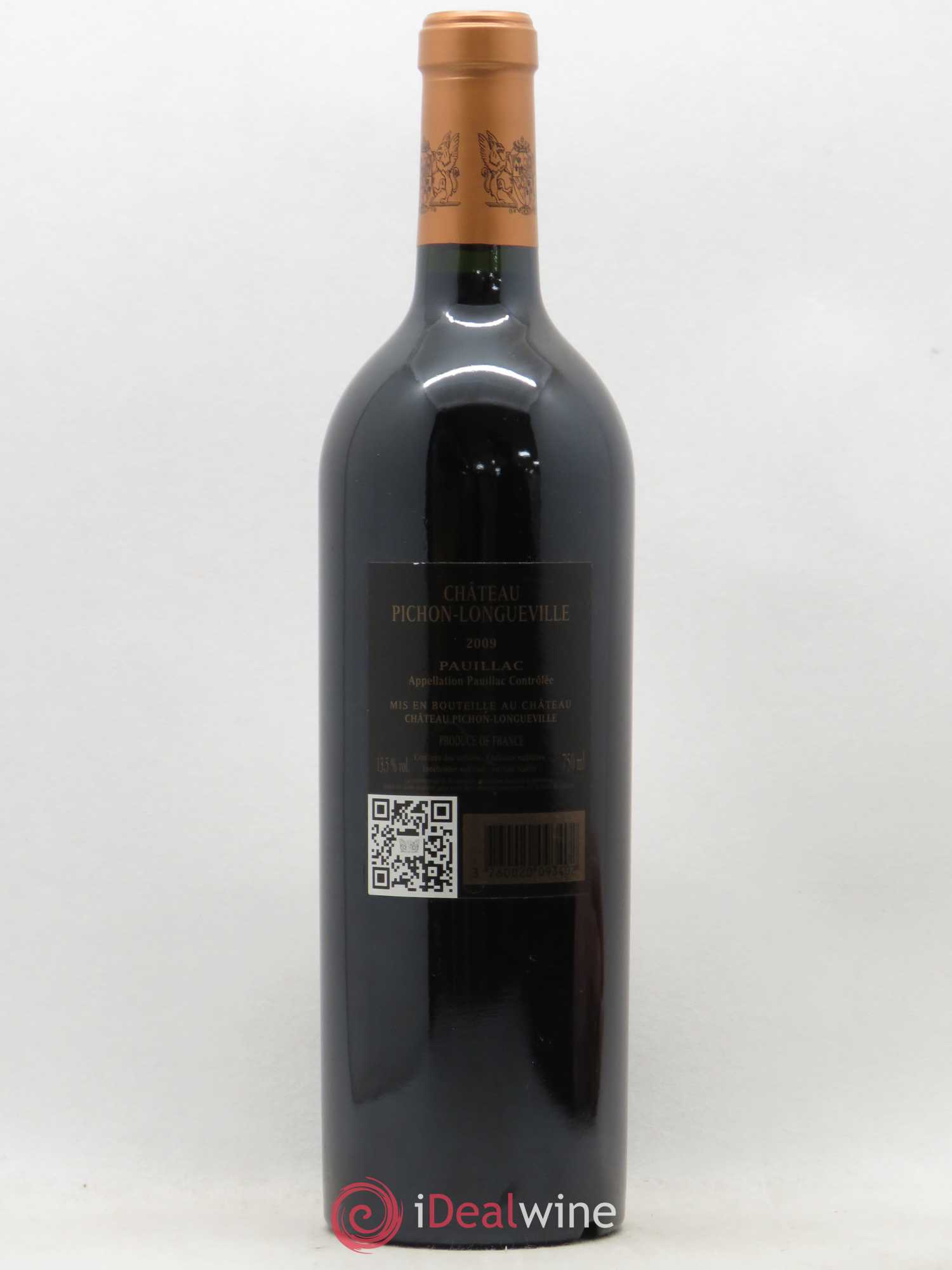 Pichon Longueville Baron 2ème Grand Cru Classé 2009 - Lot de 1 bouteille - 1