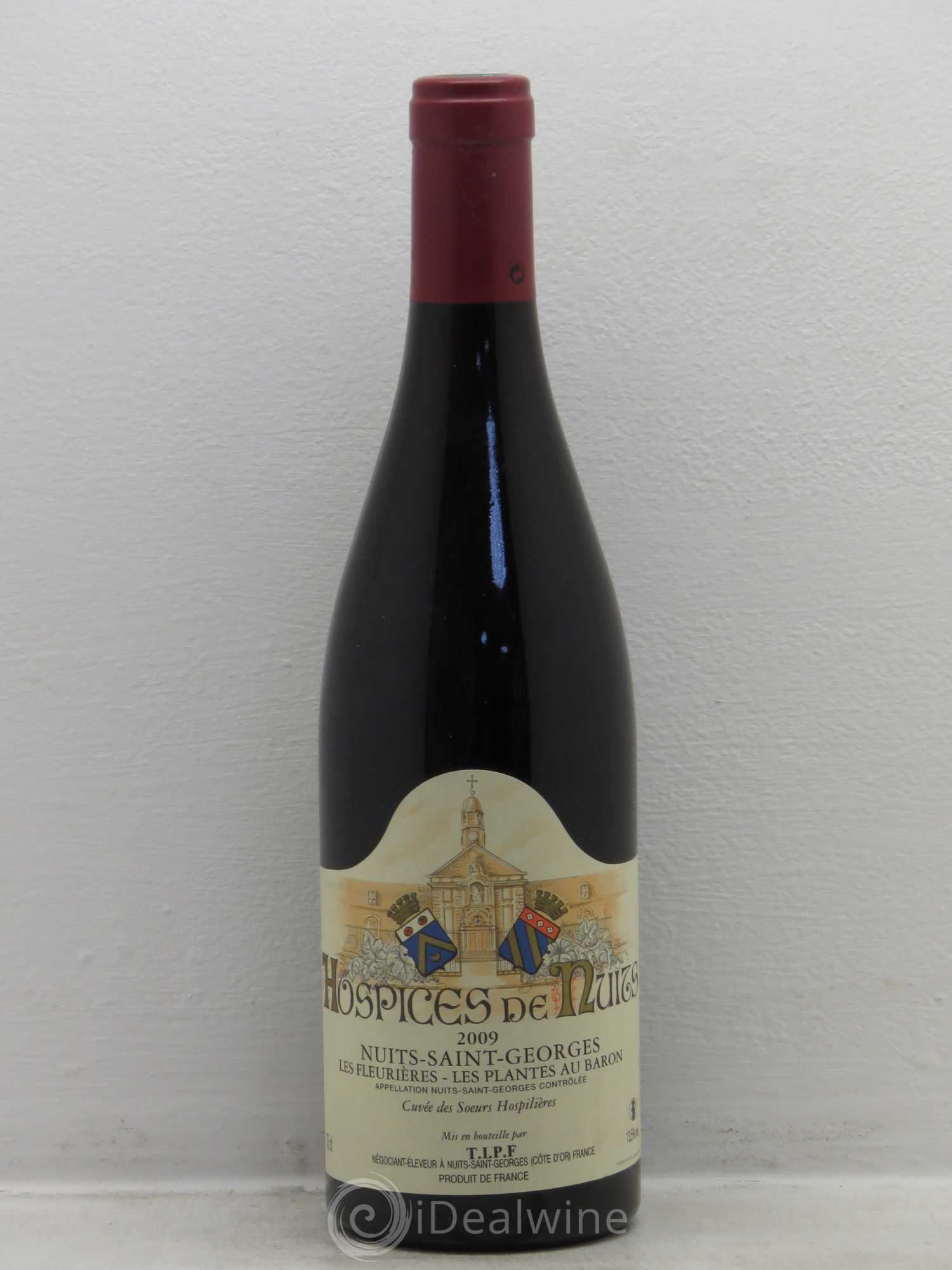 Nuits-Saint-Georges Les Fleurières Les Plantes au baron Cuvée des soeurs hospitalières 2009 - Posten von 1 Flasche - 0