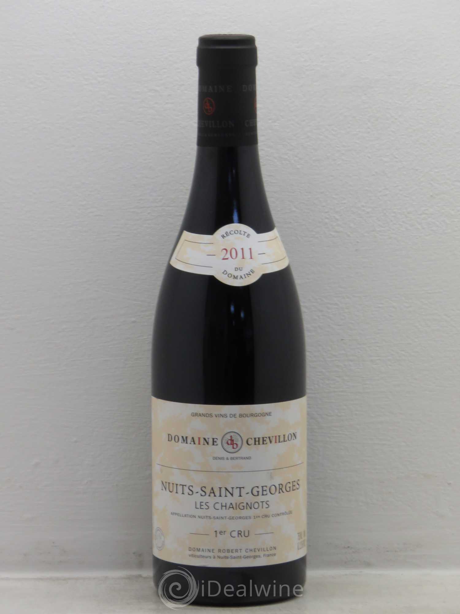 Nuits-Saint-Georges 1er Cru Les Chaignots Robert Chevillon 2011 - Lot de 1 bouteille - 0