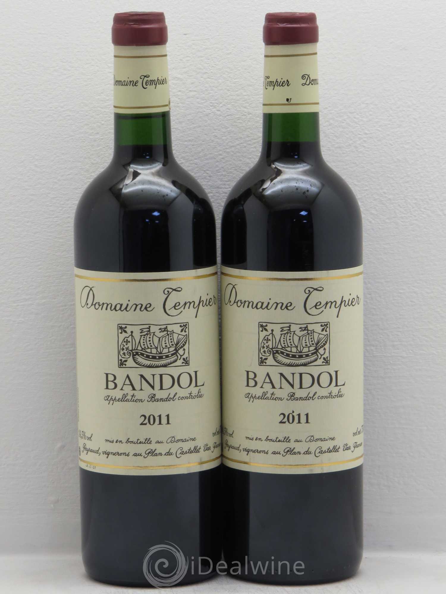 Bandol Domaine Tempier Famille Peyraud 2011 - Lot de 2 bouteilles - 0