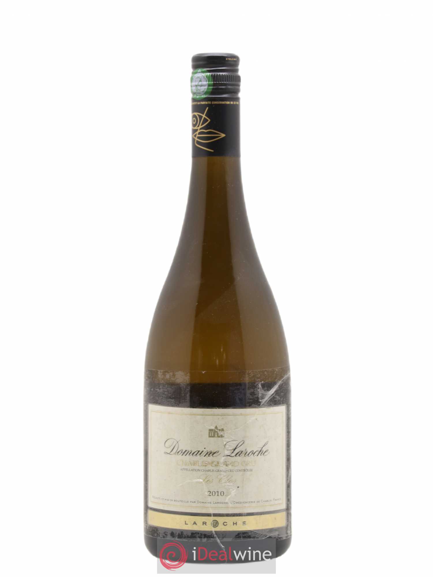Chablis Grand Cru Les Clos Domaine Laroche 2010 - Lot de 1 bouteille - 0
