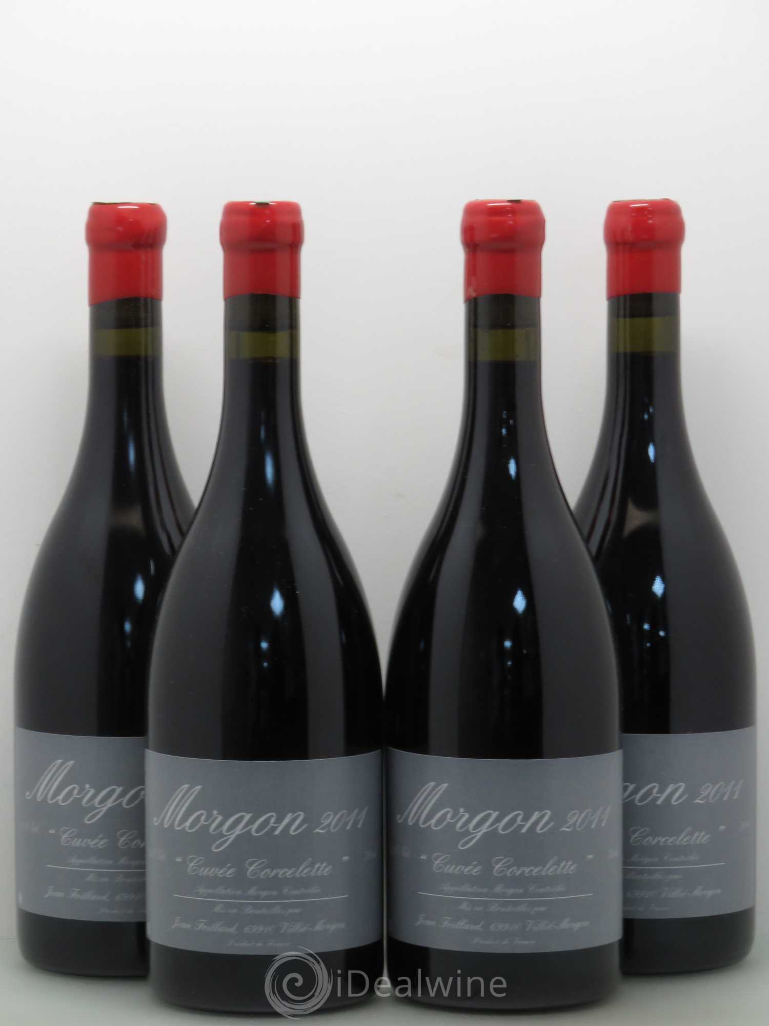 Morgon Corcelette Jean Foillard 2011 - Lot de 4 bouteilles - 0