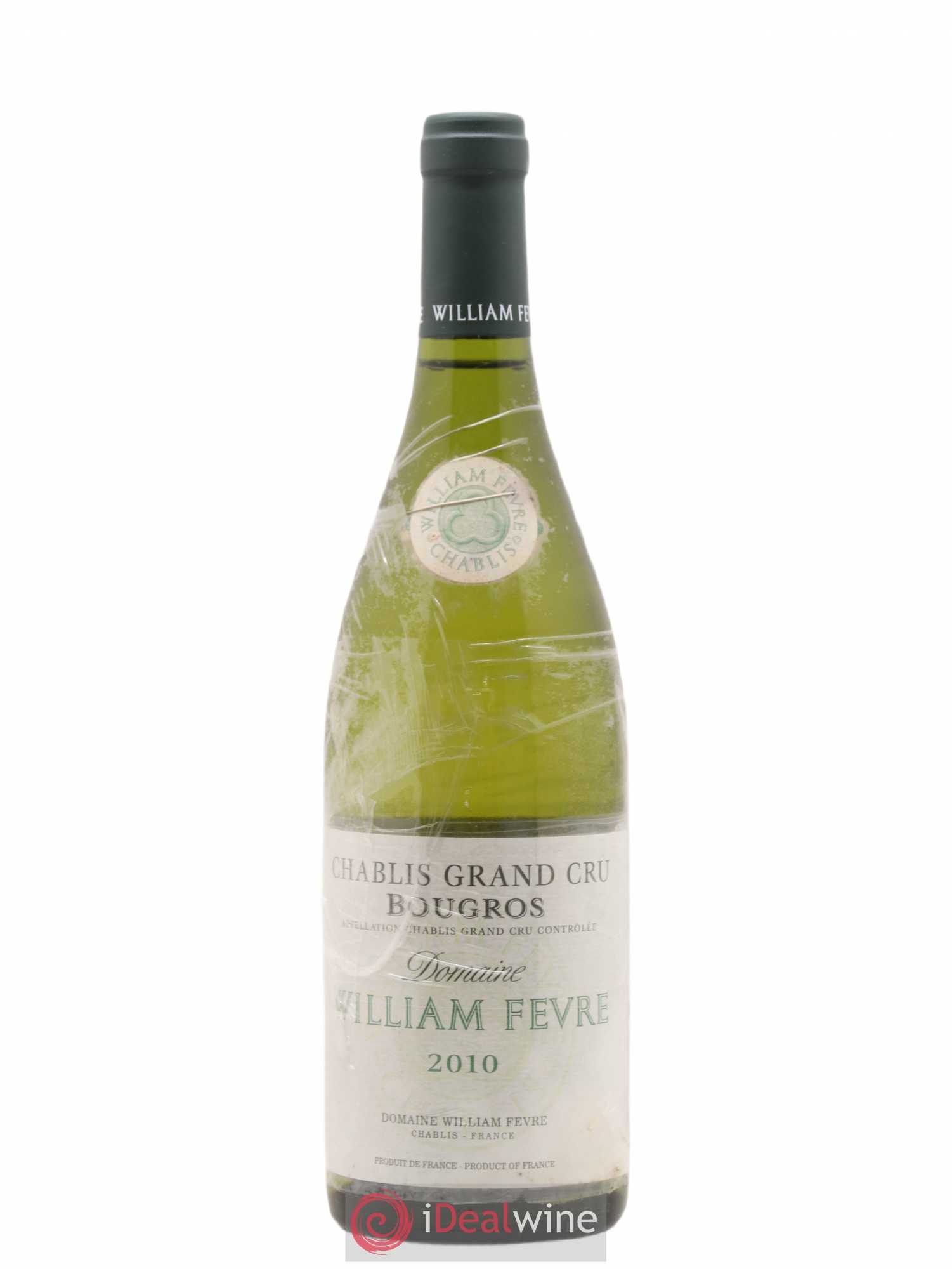 Chablis Grand Cru Bougros William Fèvre 2010 - Lot de 1 bouteille - 0