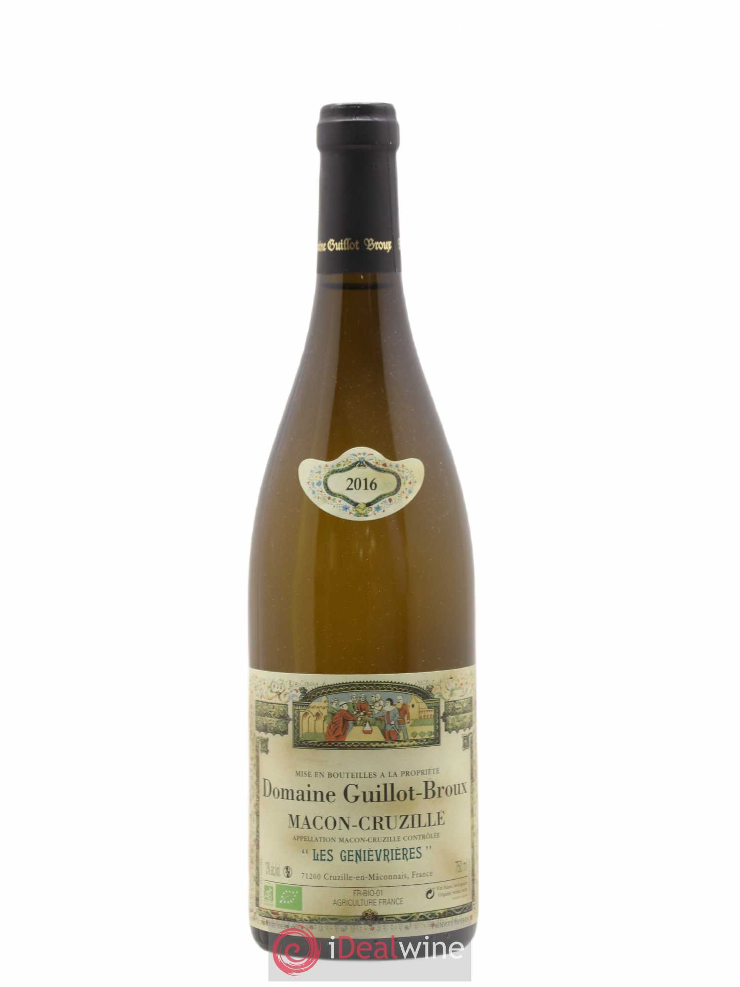 Mâcon-Cruzille Les Genievrières Guillot-Broux (Domaine) 2016 - Lot de 1 bouteille - 0