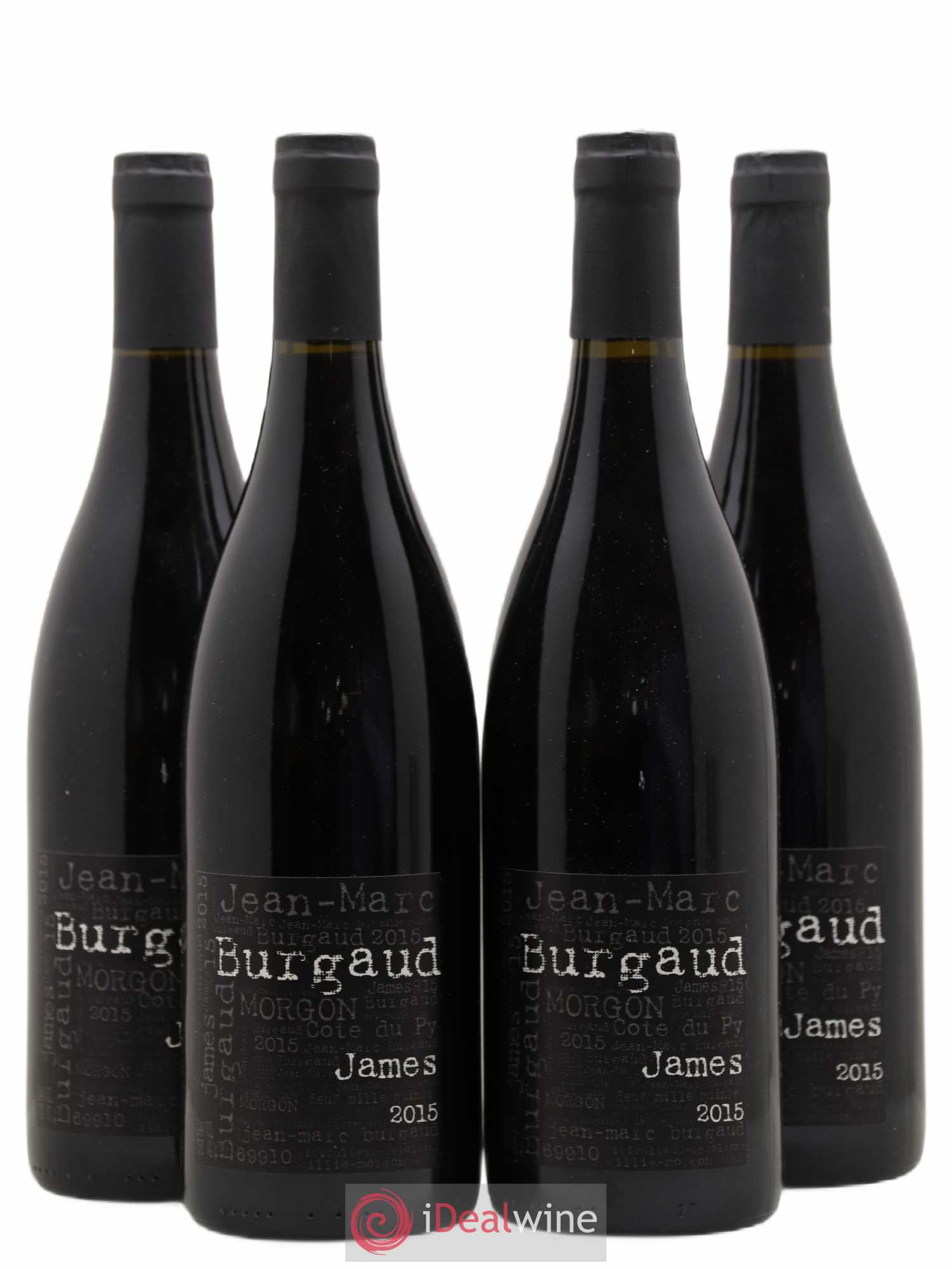 Morgon Côte du Py James Jean-Marc Burgaud (Domaine) 2015 - Lot de 4 bouteilles - 0