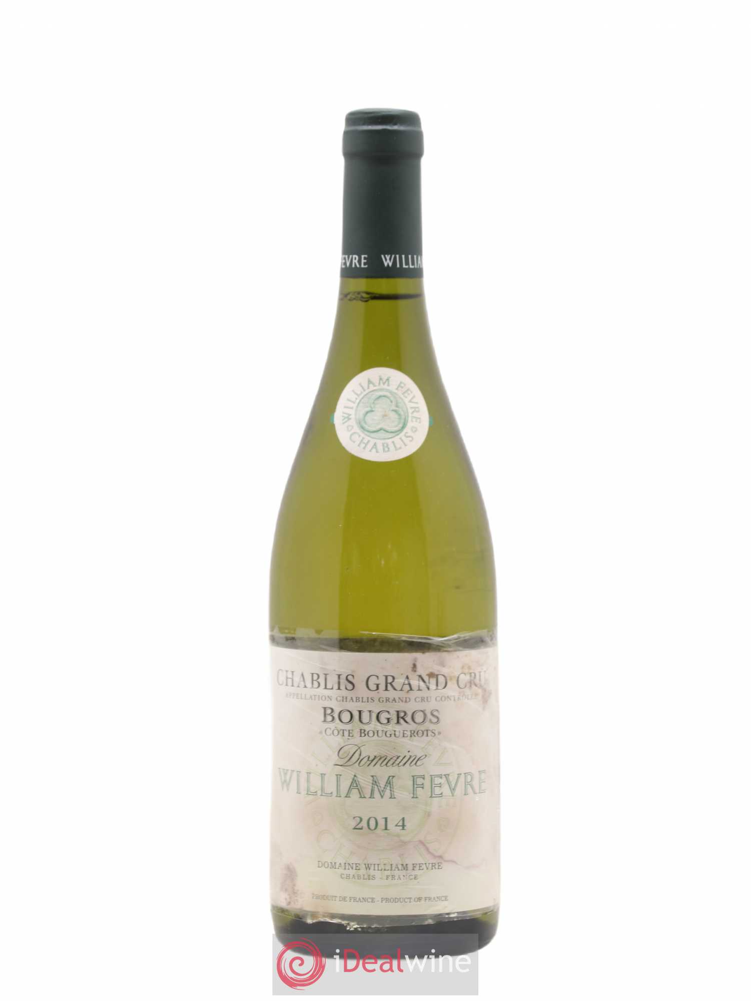 Chablis Grand Cru Bougros Côte Bouguerots William Fèvre 2014 - Lot de 1 bouteille - 0