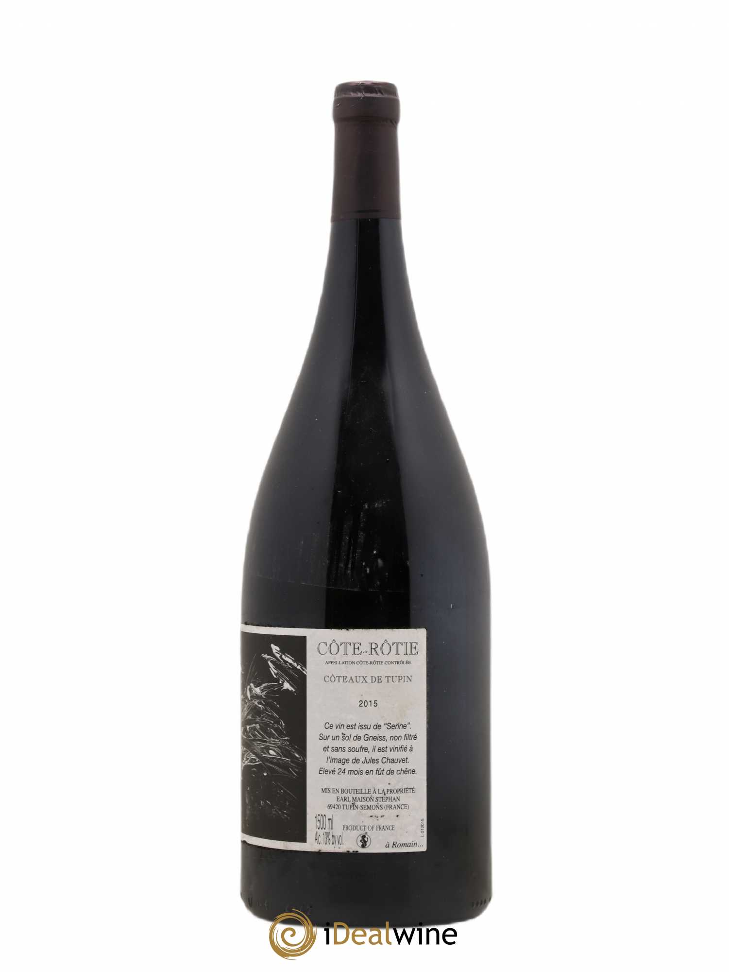 Côte-Rôtie Coteaux de Tupin Jean-Michel Stephan 2015 - Lot de 1 magnum - 1