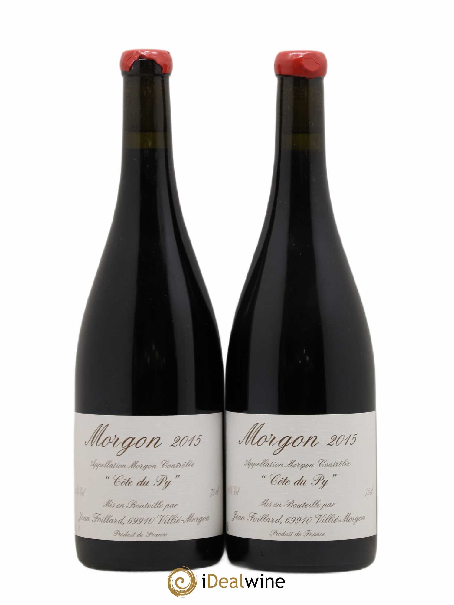 Morgon Côte du Py Jean Foillard 2015 - Lot de 2 bouteilles - 0