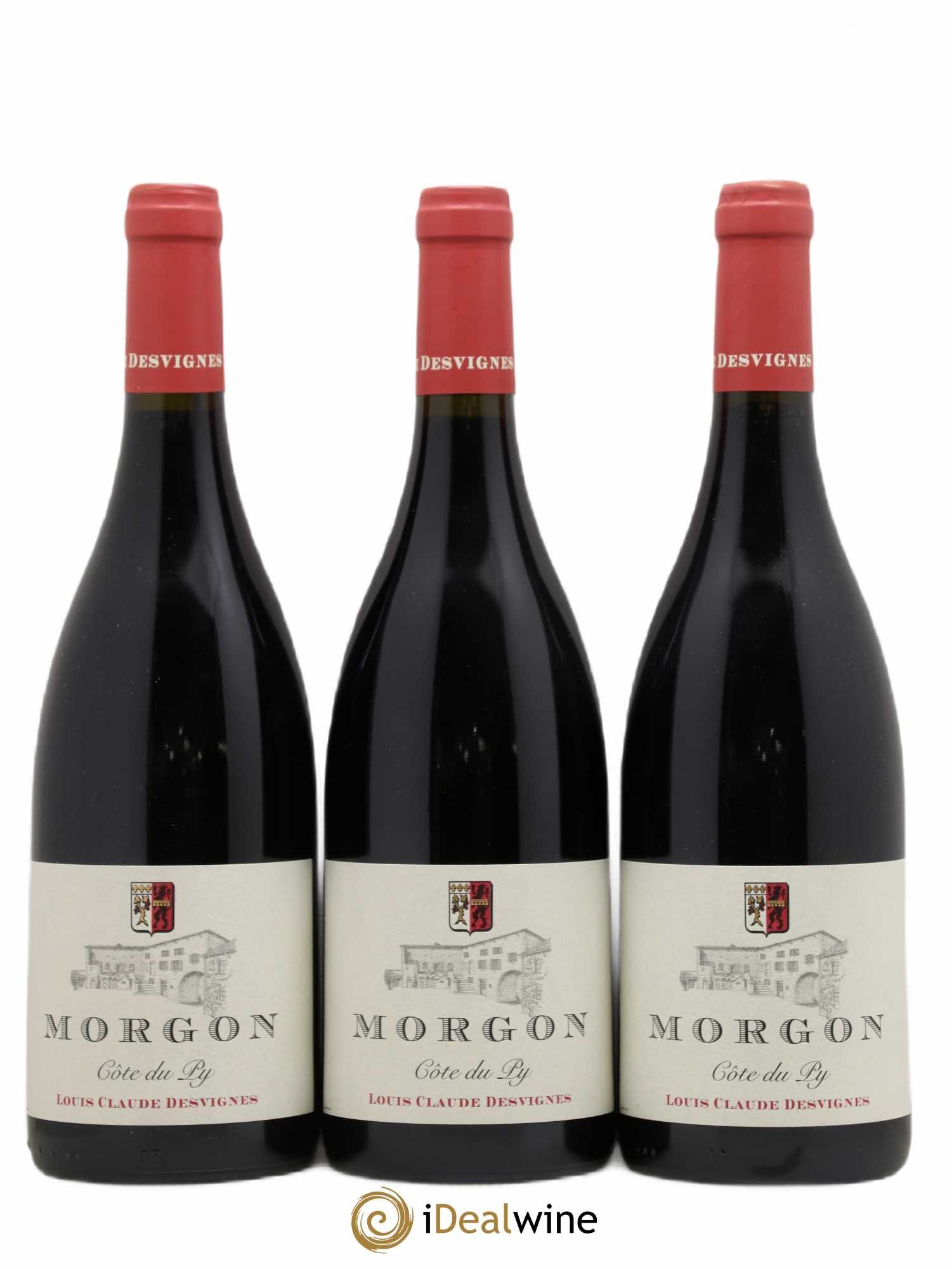 Morgon Côte du Py Louis-Claude Desvignes 2015 - Lot de 3 bouteilles - 0