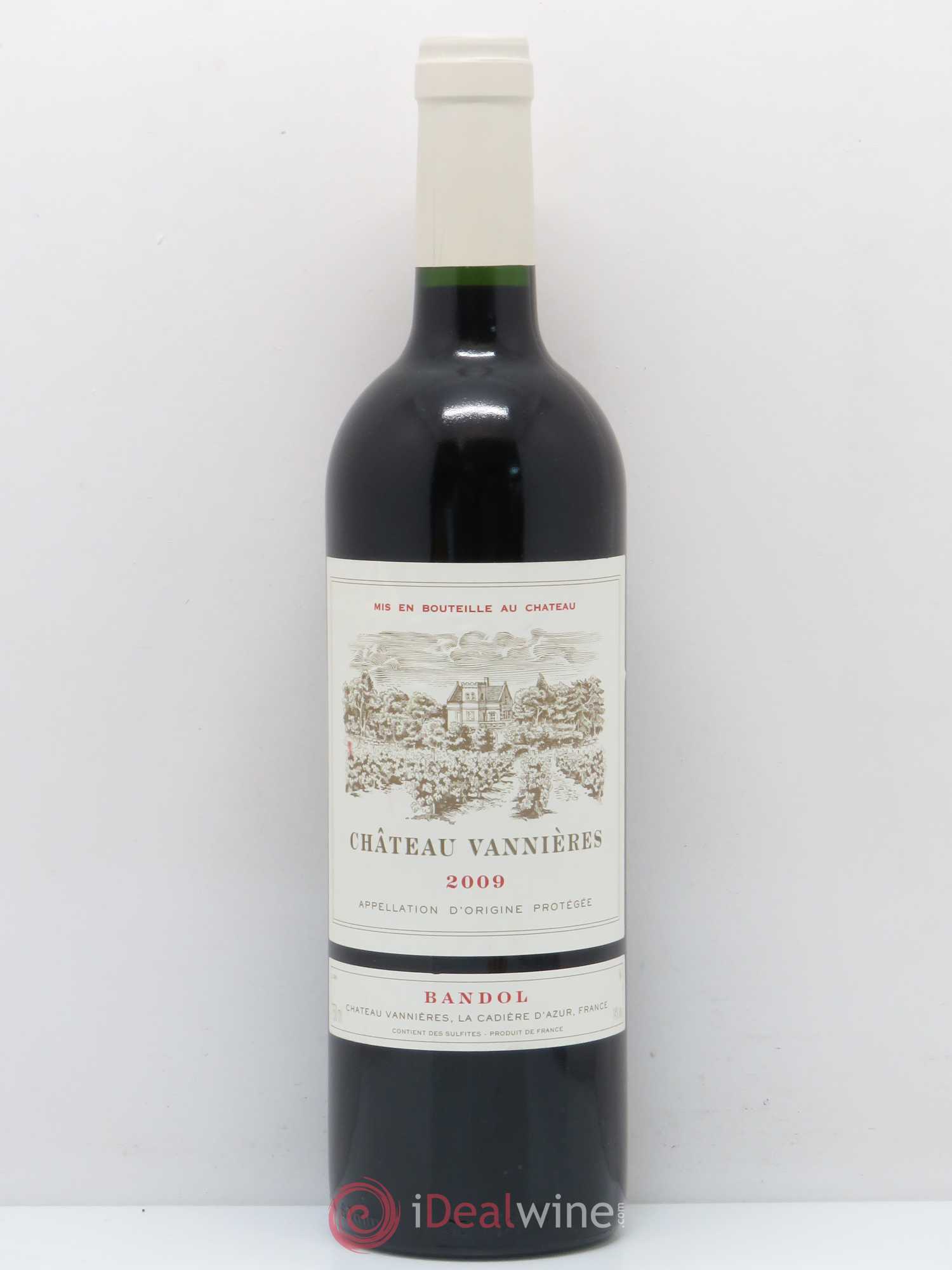 Bandol Château Vannières Éric et Charles-Éric Boisseaux 2009 - Lot de 1 bouteille - 0