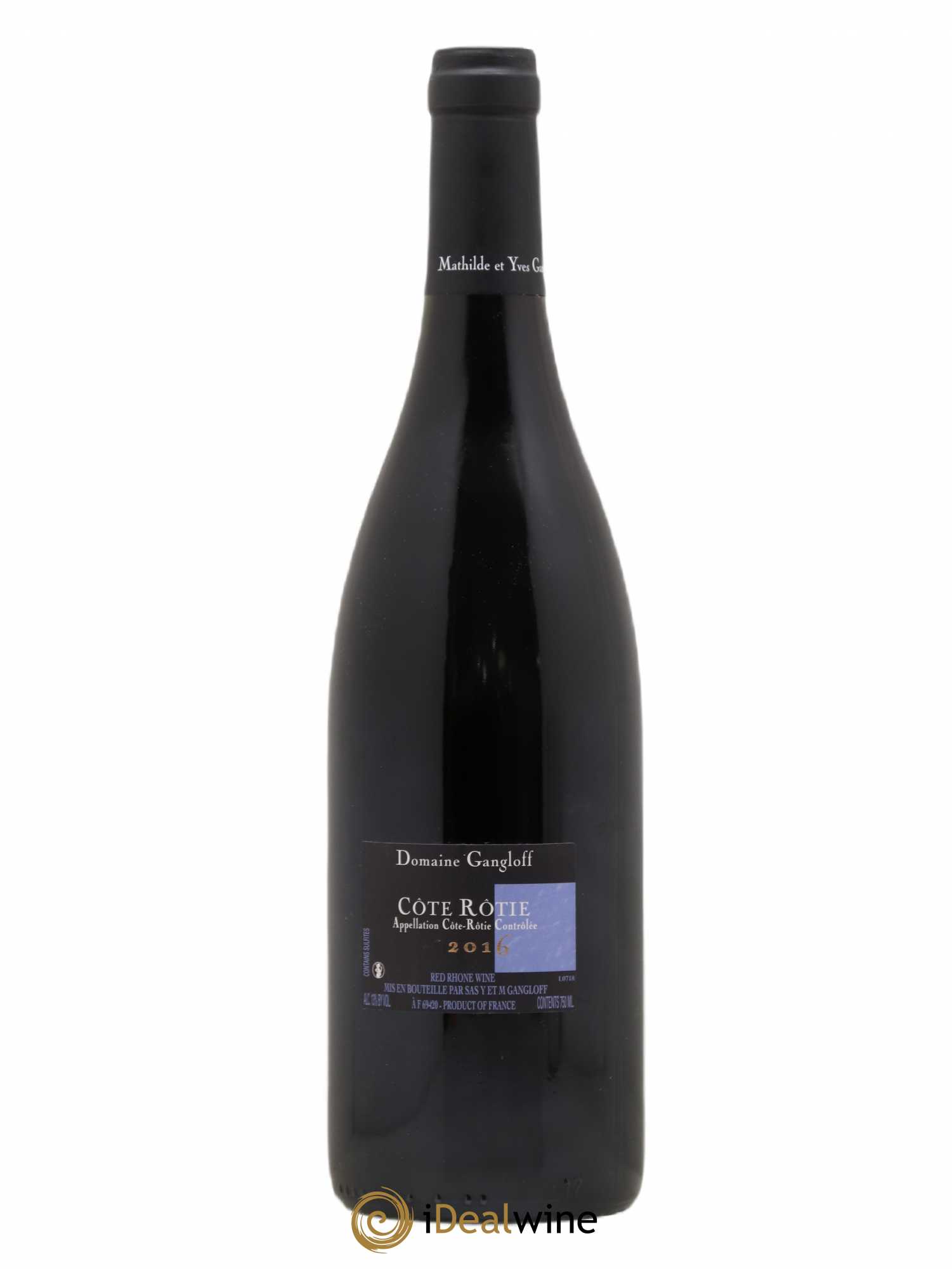 Côte-Rôtie La Barbarine Gangloff (Domaine) 2016 - Lot de 1 bouteille - 1