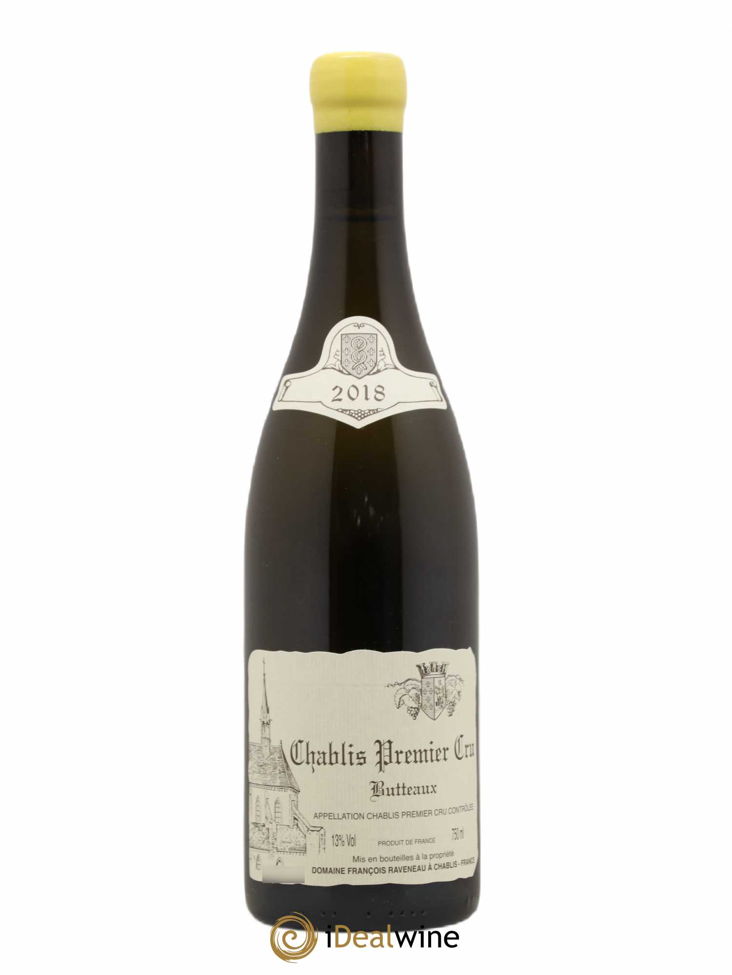 Chablis 1er Cru Butteaux Raveneau (Domaine) 2018 - Lot de 1 bouteille - 0