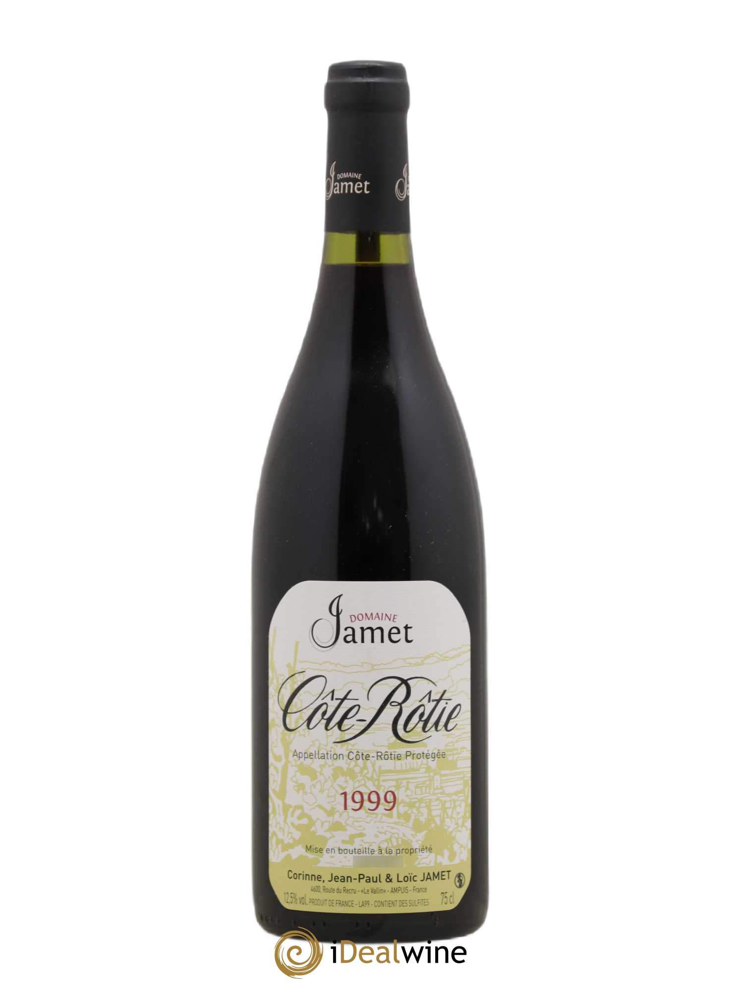Côte-Rôtie Jamet (Domaine) 1999 - Lot de 1 bouteille - 0