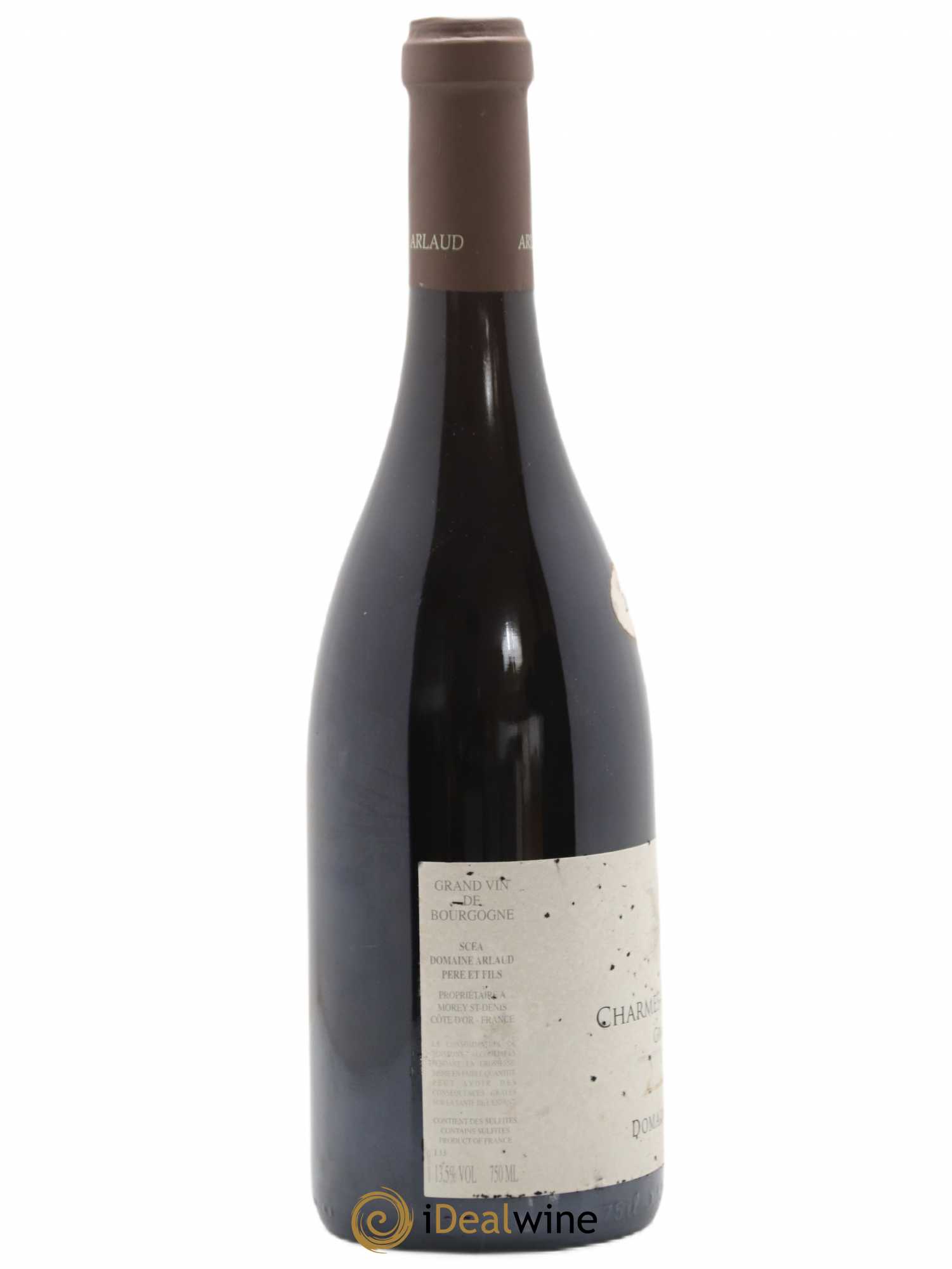 Charmes-Chambertin Grand Cru Arlaud 2009 - Lot de 1 bouteille - 1